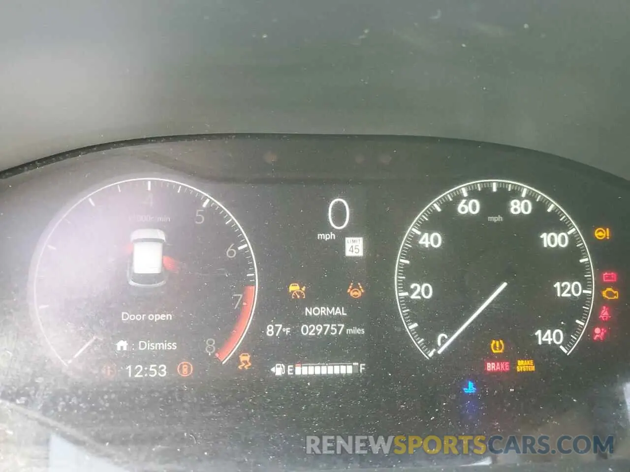 9 fotografías del automóvil dañado 3CZRZ1H39PM727396 HONDA HR-V 2023