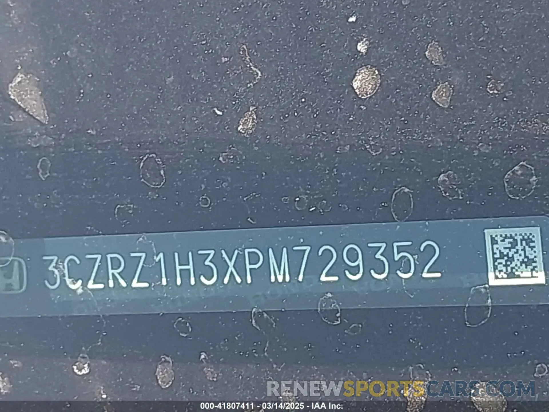 18 fotografías del automóvil dañado 3CZRZ1H3XPM729352 HONDA HR-V 2023
