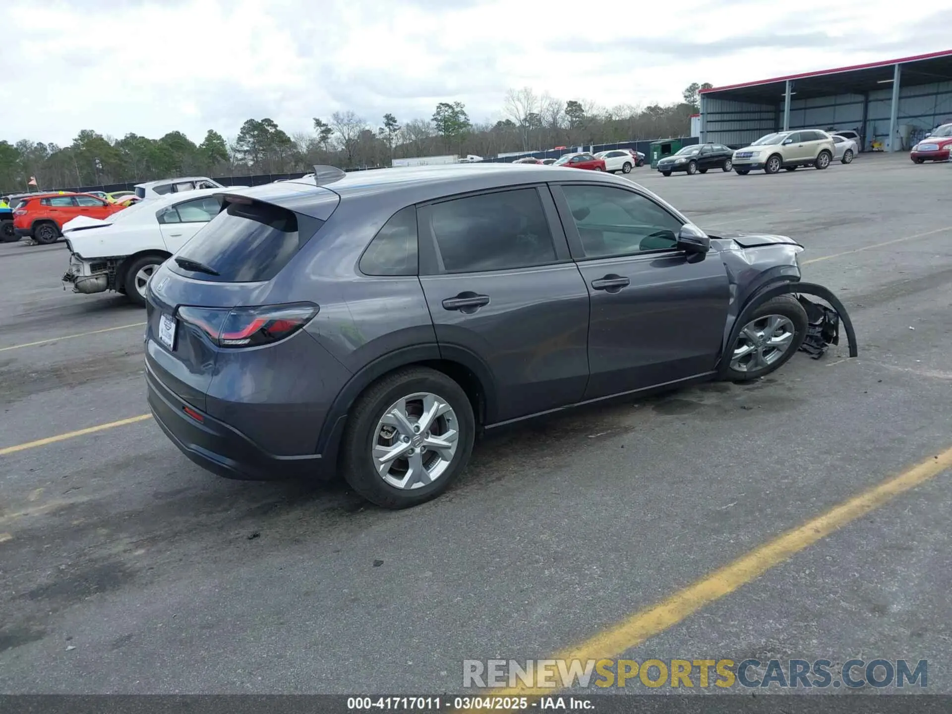 4 fotografías del automóvil dañado 3CZRZ1H3XPM740805 HONDA HR-V 2023