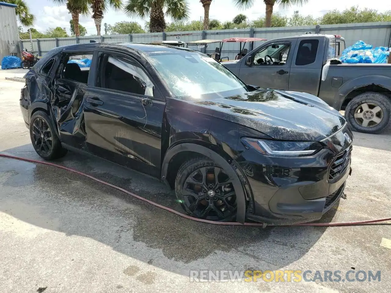4 fotografías del automóvil dañado 3CZRZ1H52PM733591 HONDA HR-V 2023