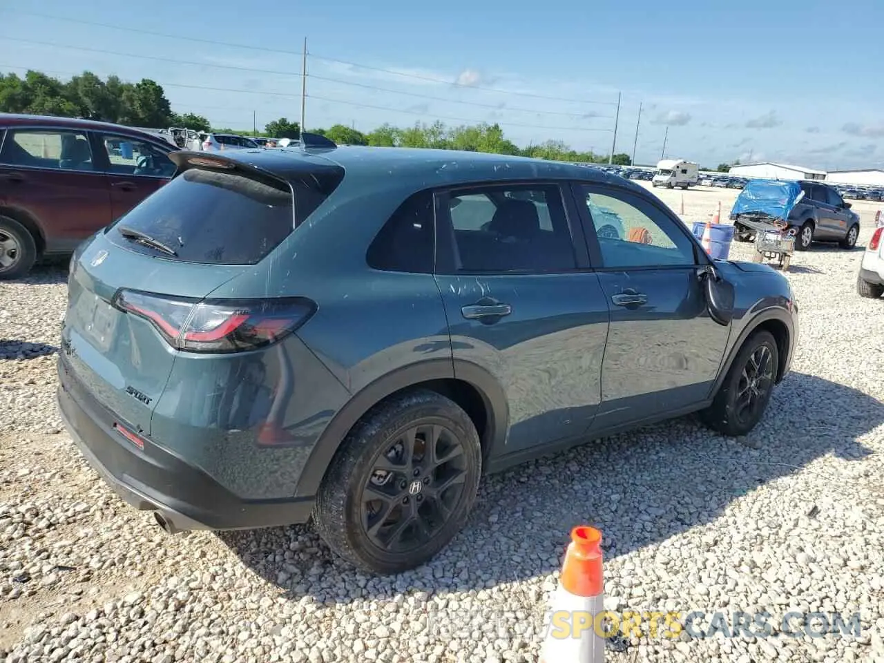 3 fotografías del automóvil dañado 3CZRZ1H53PM704214 HONDA HR-V 2023