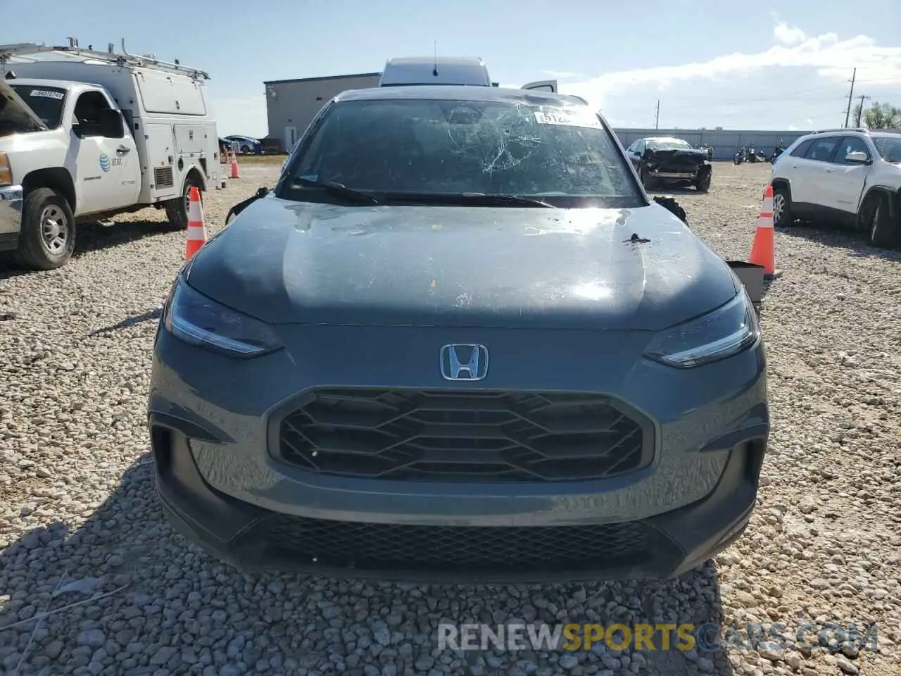 5 fotografías del automóvil dañado 3CZRZ1H53PM704214 HONDA HR-V 2023