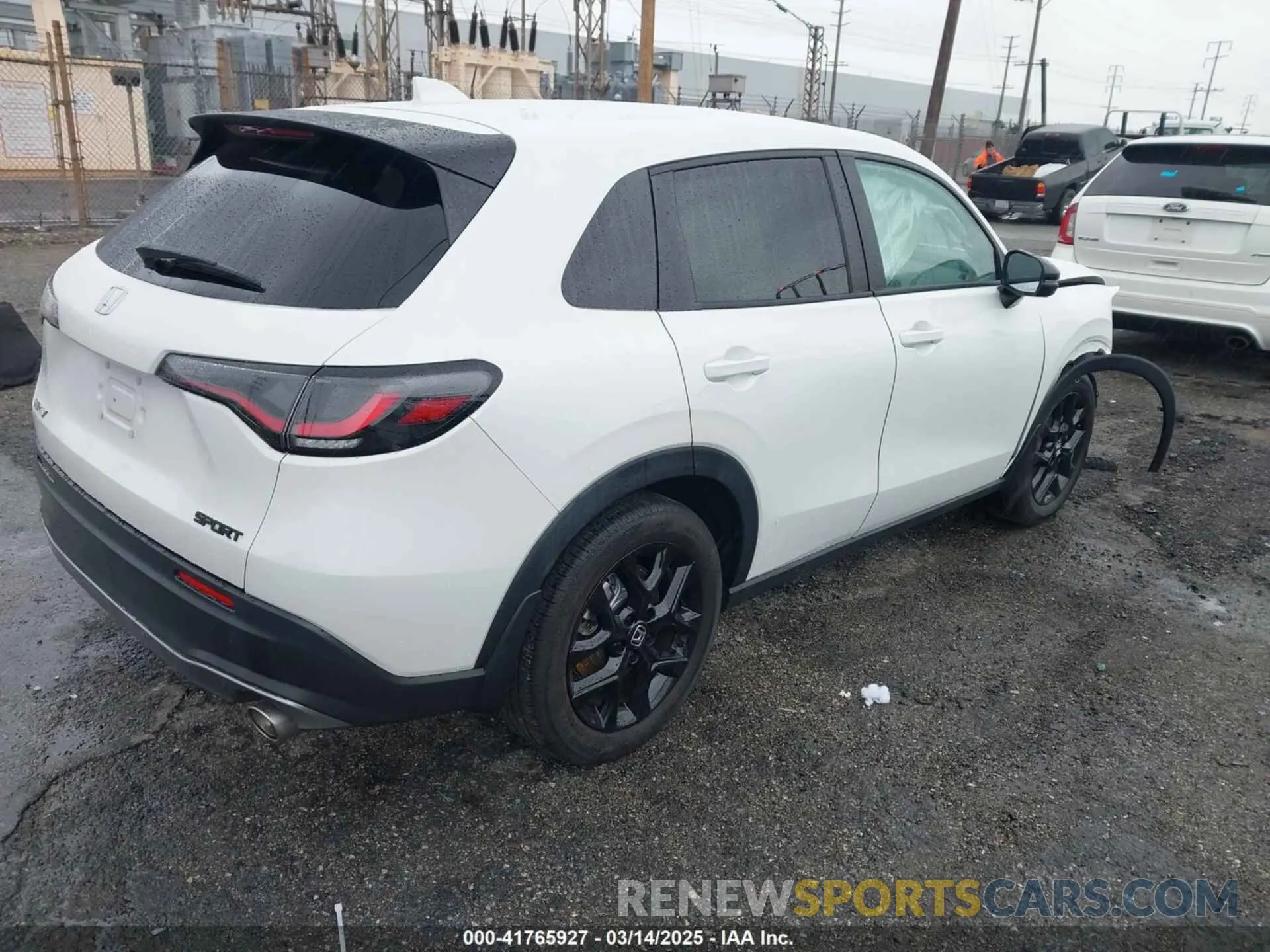 4 fotografías del automóvil dañado 3CZRZ1H53PM712961 HONDA HR-V 2023