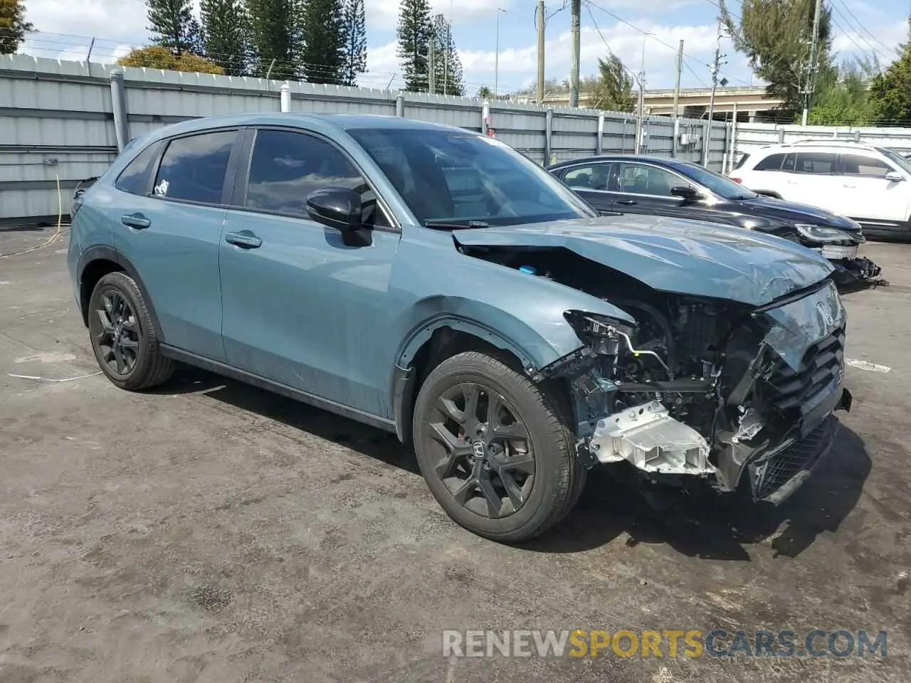 4 fotografías del automóvil dañado 3CZRZ1H53PM718730 HONDA HR-V 2023