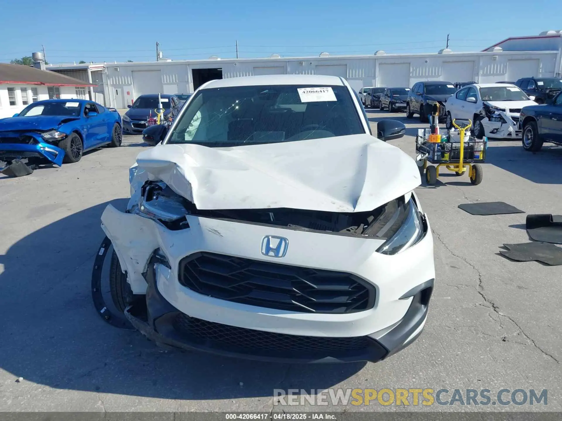 12 fotografías del automóvil dañado 3CZRZ1H53PM719263 HONDA HR-V 2023