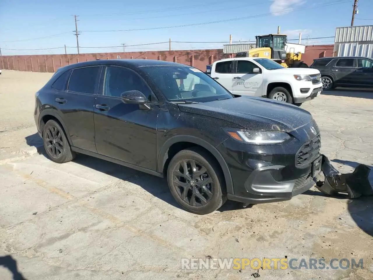 4 fotografías del automóvil dañado 3CZRZ1H55PM745699 HONDA HR-V 2023