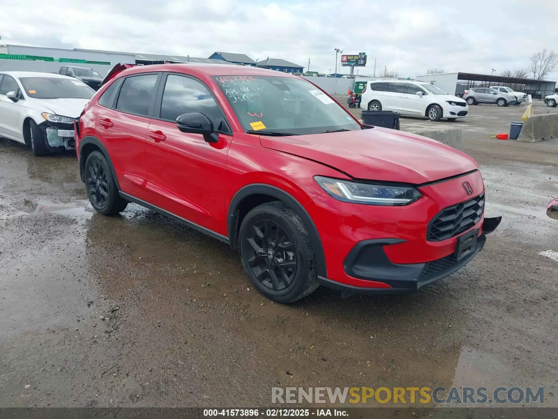 1 fotografías del automóvil dañado 3CZRZ1H57PM706225 HONDA HR-V 2023