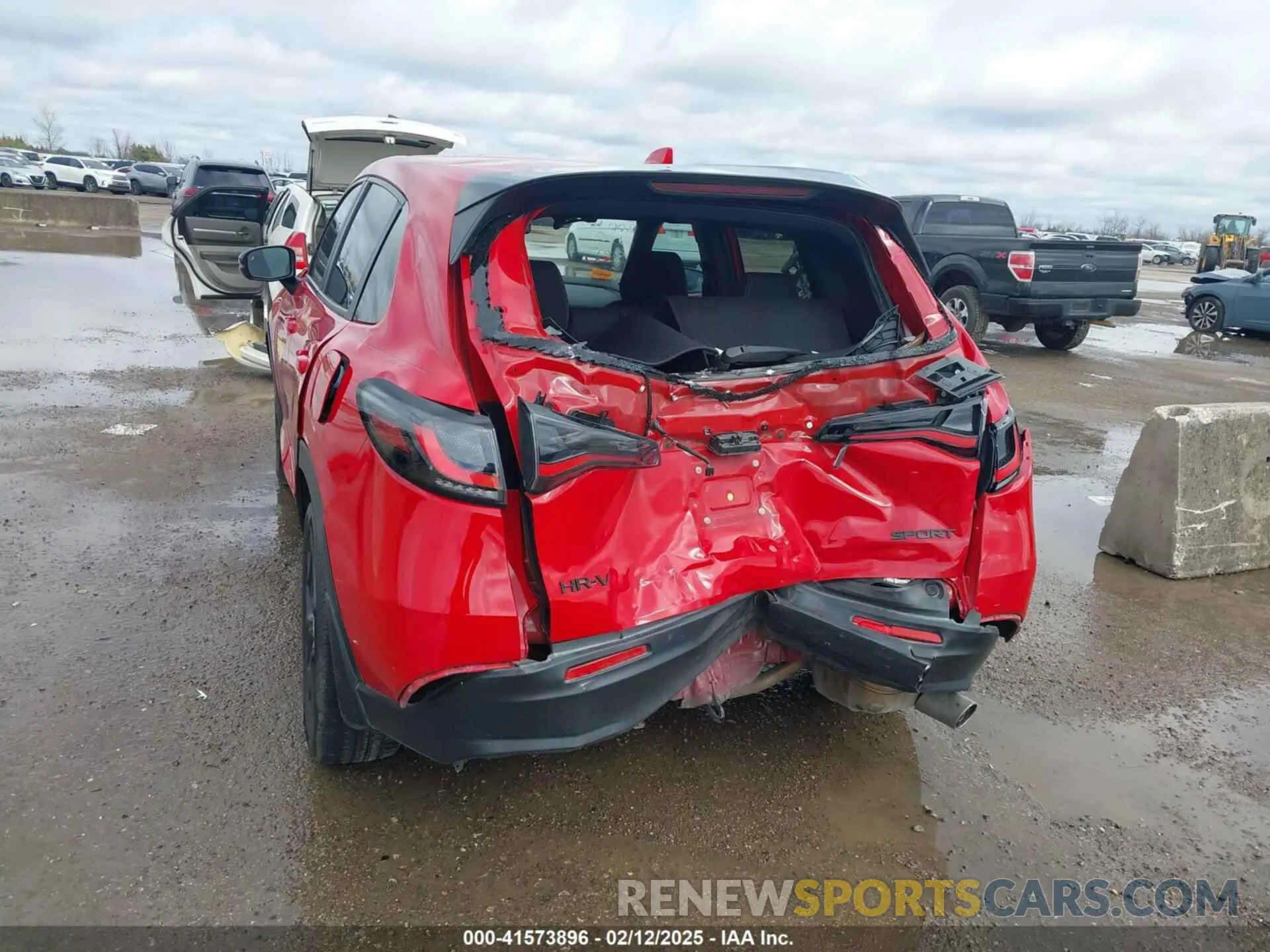 6 fotografías del automóvil dañado 3CZRZ1H57PM706225 HONDA HR-V 2023