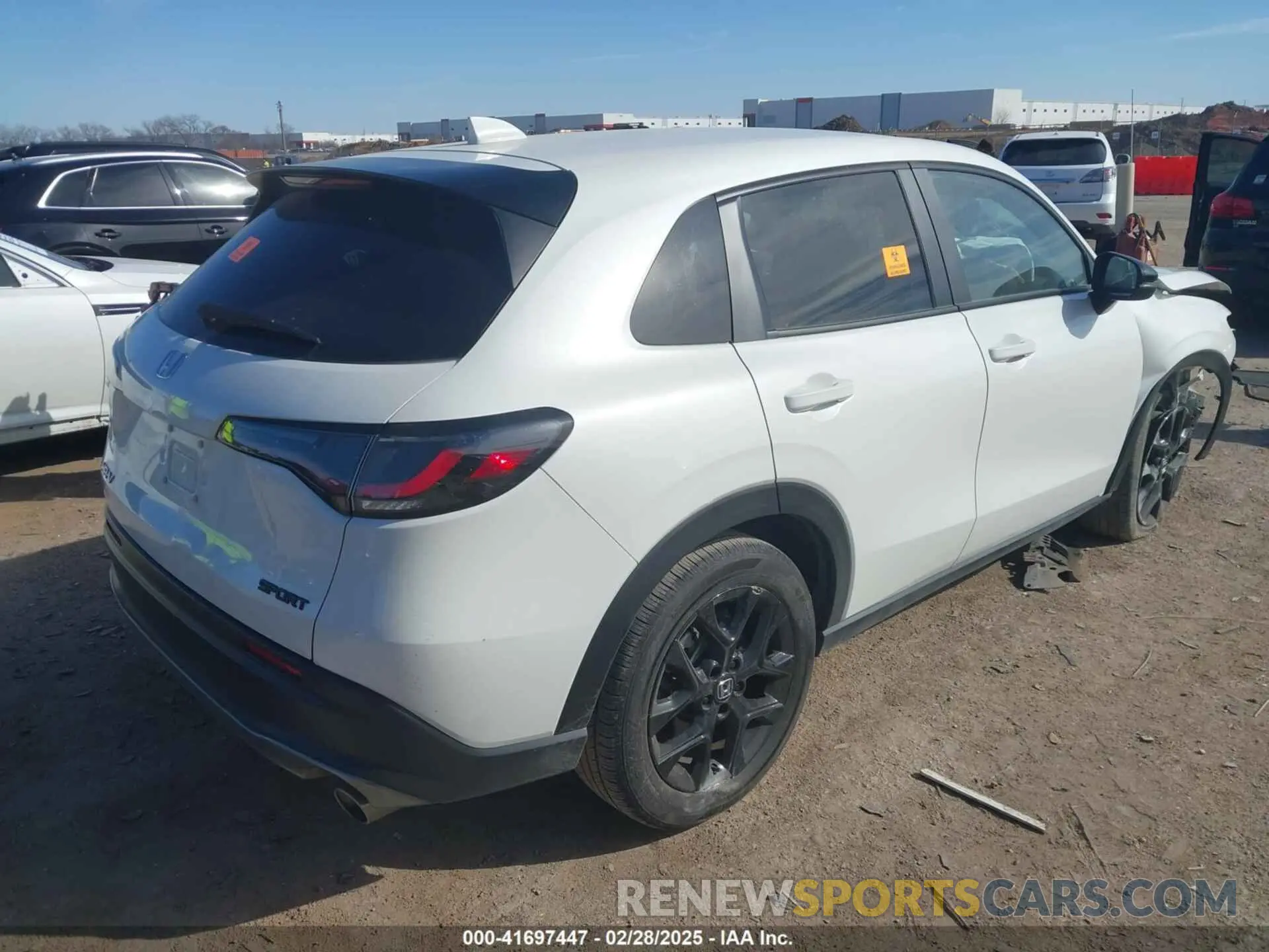 4 fotografías del automóvil dañado 3CZRZ1H57PM721193 HONDA HR-V 2023