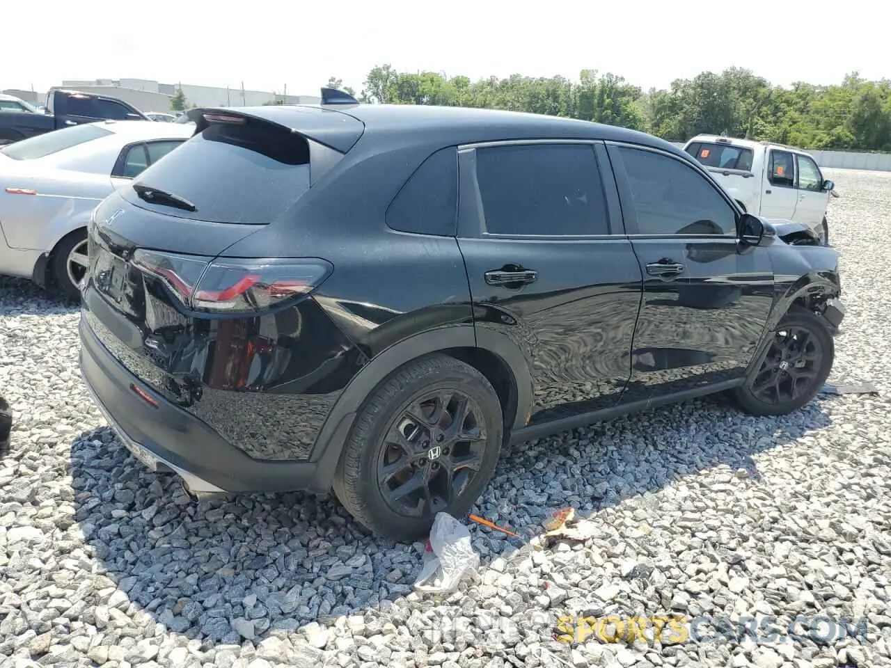 3 fotografías del automóvil dañado 3CZRZ1H58PM711529 HONDA HR-V 2023