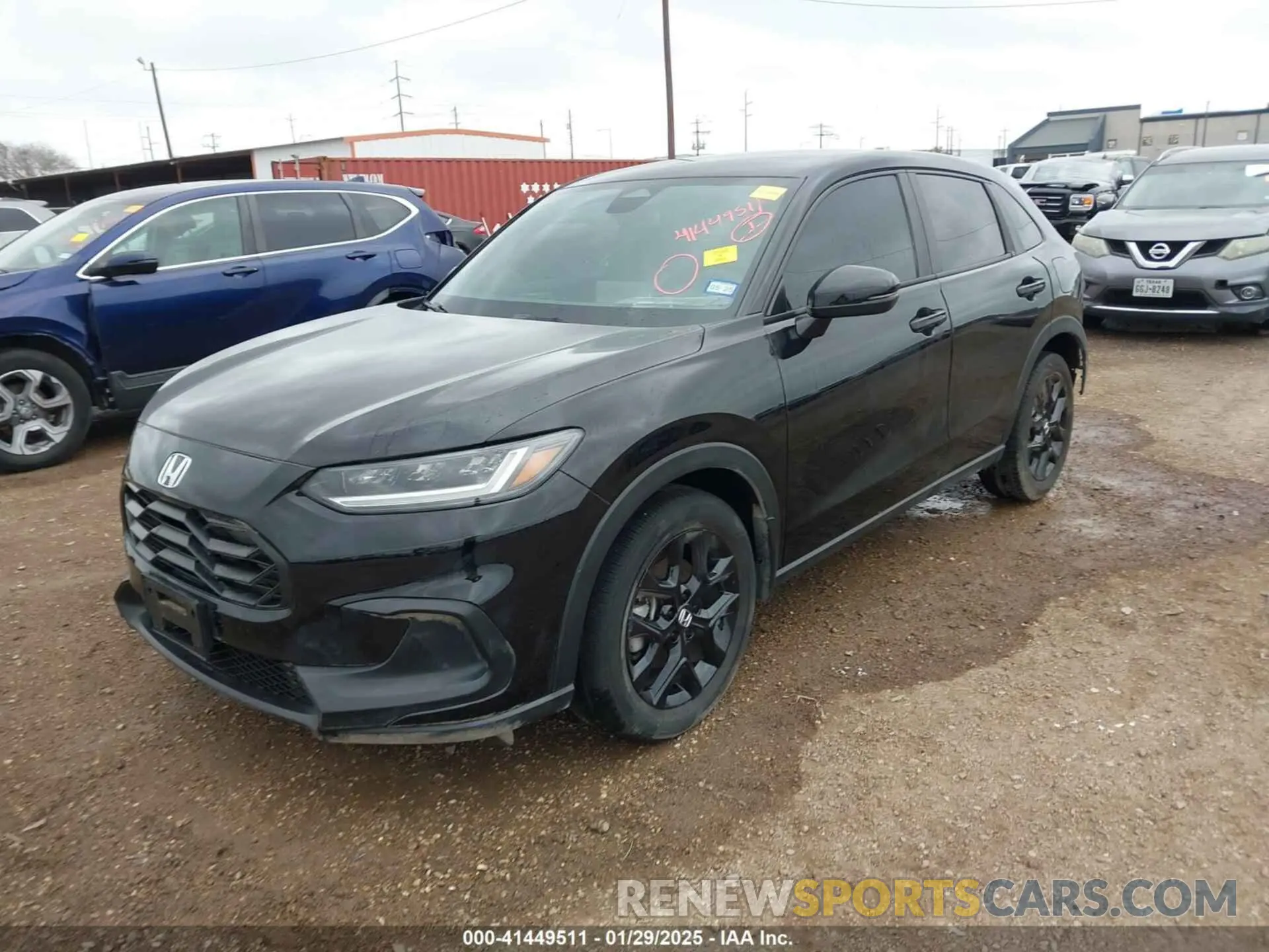 2 fotografías del automóvil dañado 3CZRZ1H58PM746166 HONDA HR-V 2023