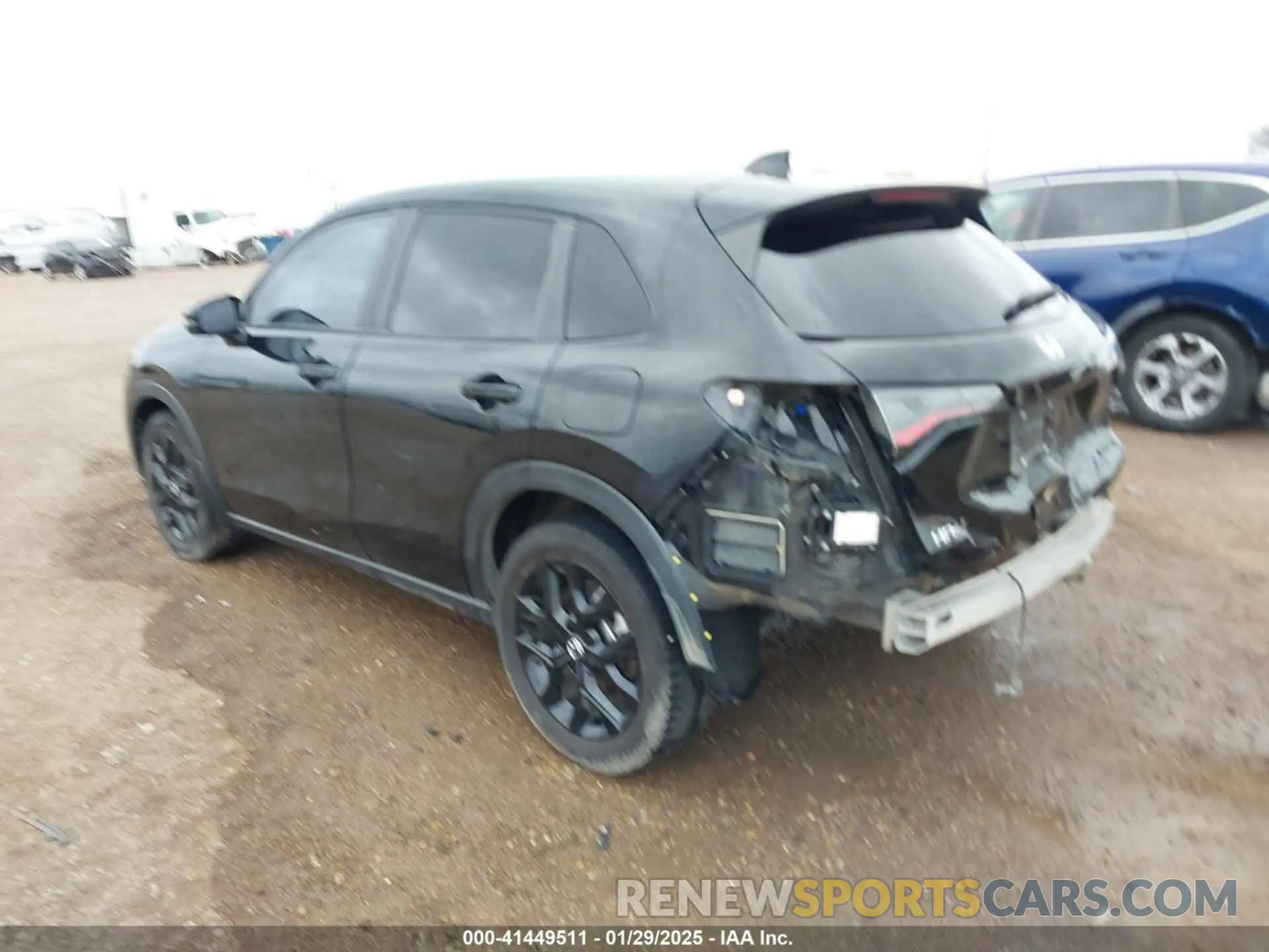 3 fotografías del automóvil dañado 3CZRZ1H58PM746166 HONDA HR-V 2023