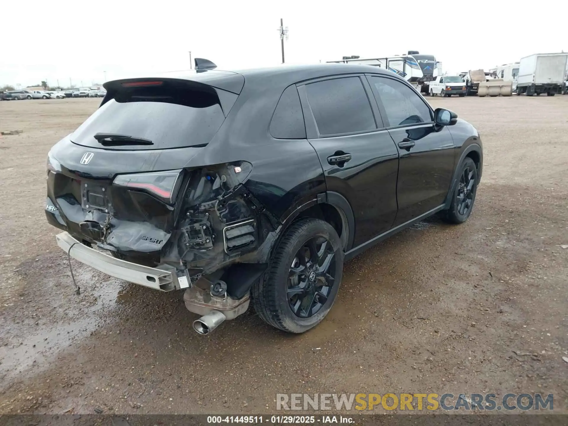 4 fotografías del automóvil dañado 3CZRZ1H58PM746166 HONDA HR-V 2023