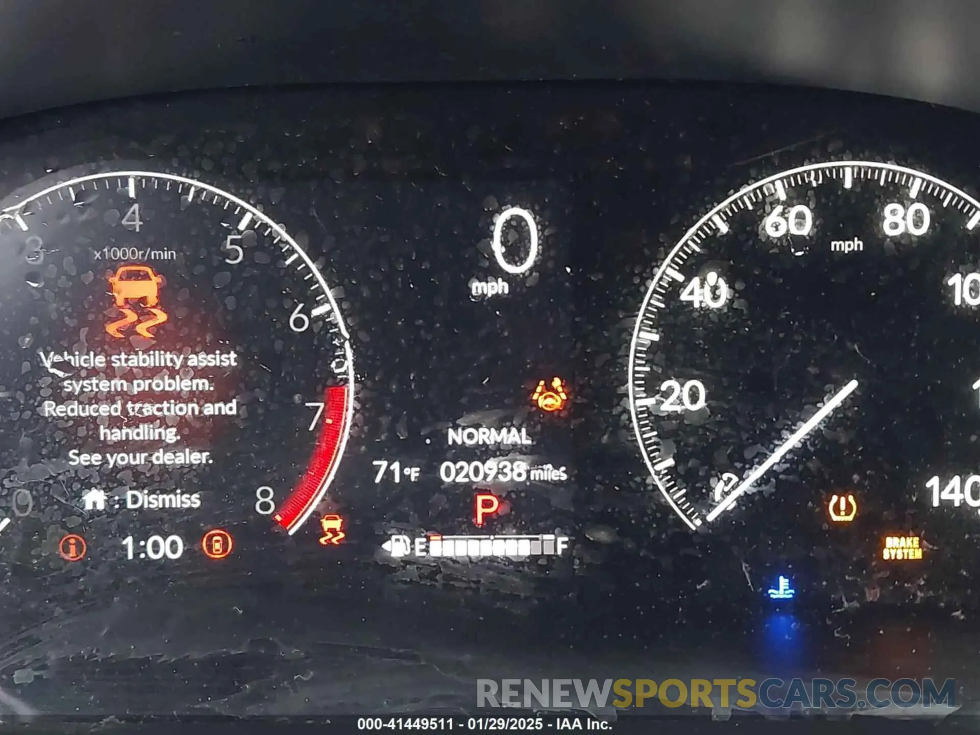 7 fotografías del automóvil dañado 3CZRZ1H58PM746166 HONDA HR-V 2023