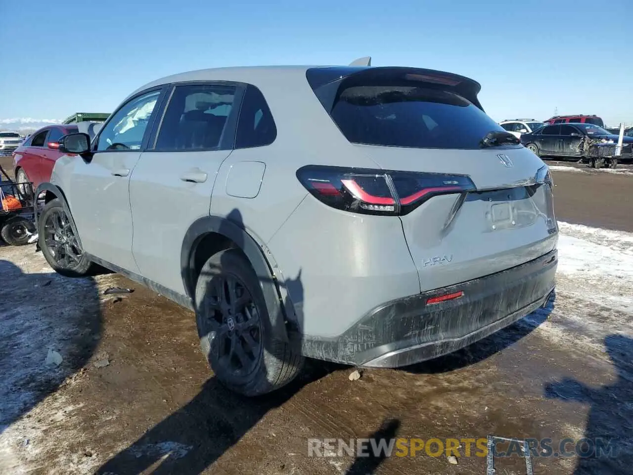 2 fotografías del automóvil dañado 3CZRZ1H59PM703570 HONDA HR-V 2023