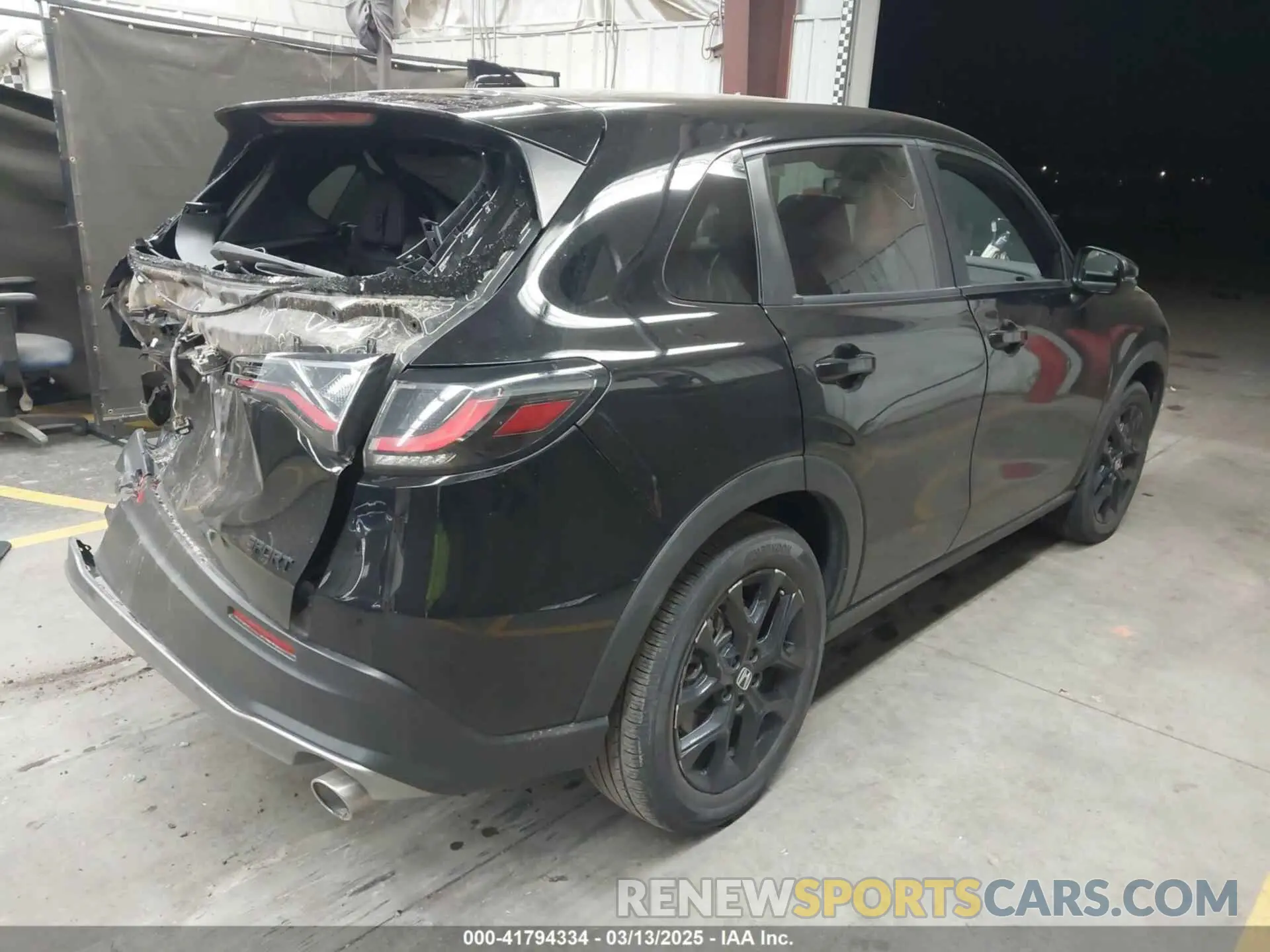 4 fotografías del automóvil dañado 3CZRZ1H59PM715475 HONDA HR-V 2023