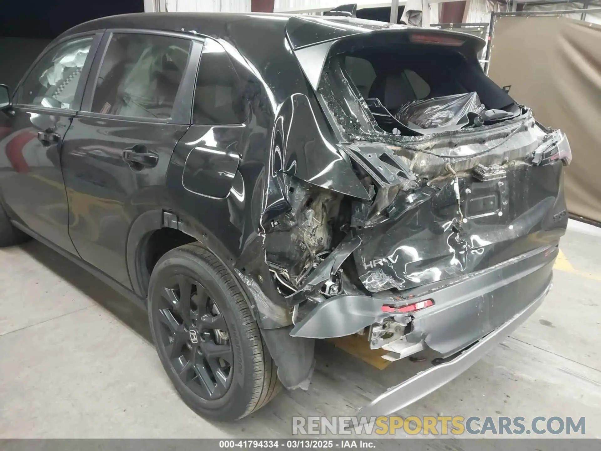 6 fotografías del automóvil dañado 3CZRZ1H59PM715475 HONDA HR-V 2023