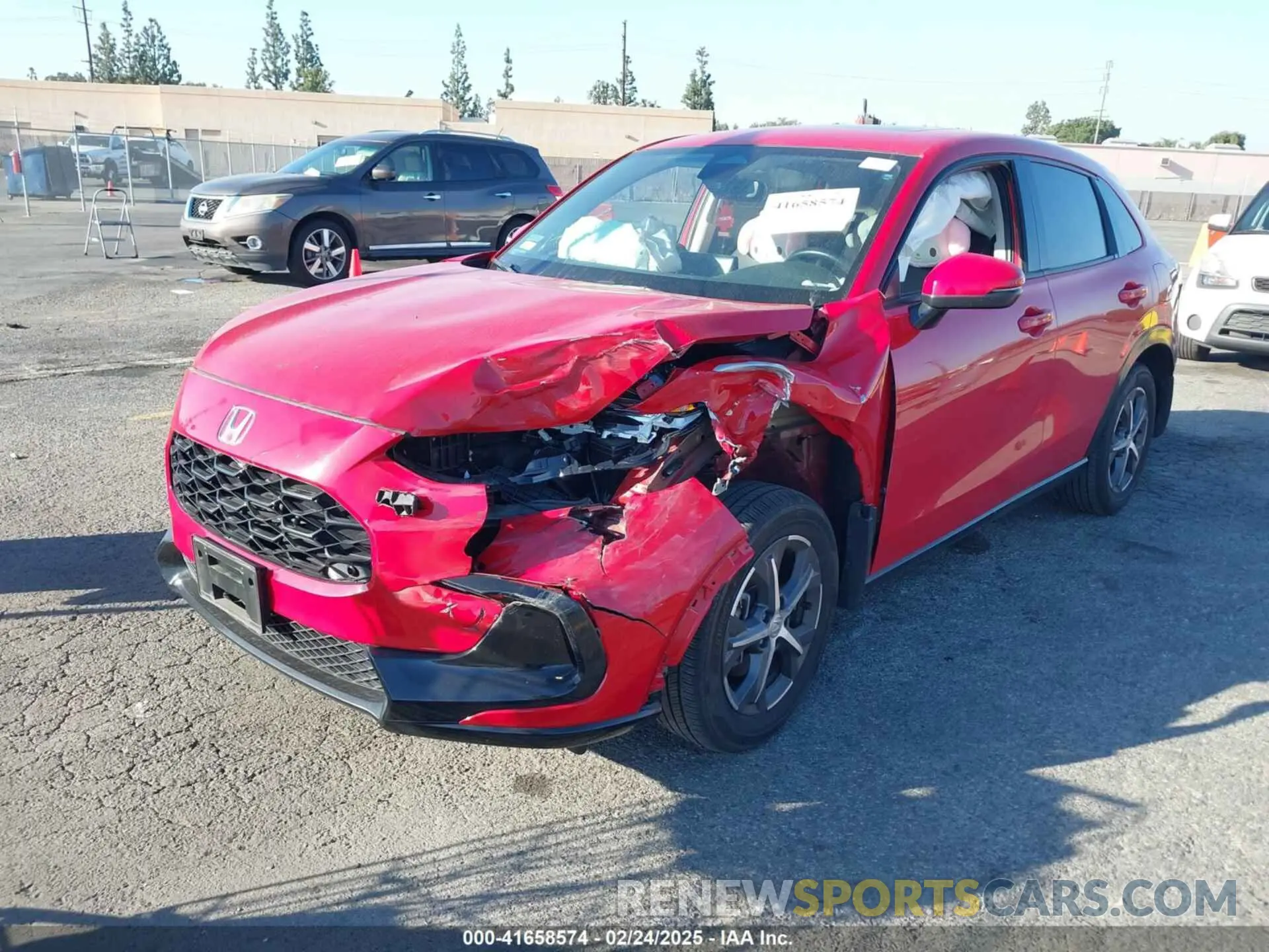 2 fotografías del automóvil dañado 3CZRZ1H70PM708383 HONDA HR-V 2023