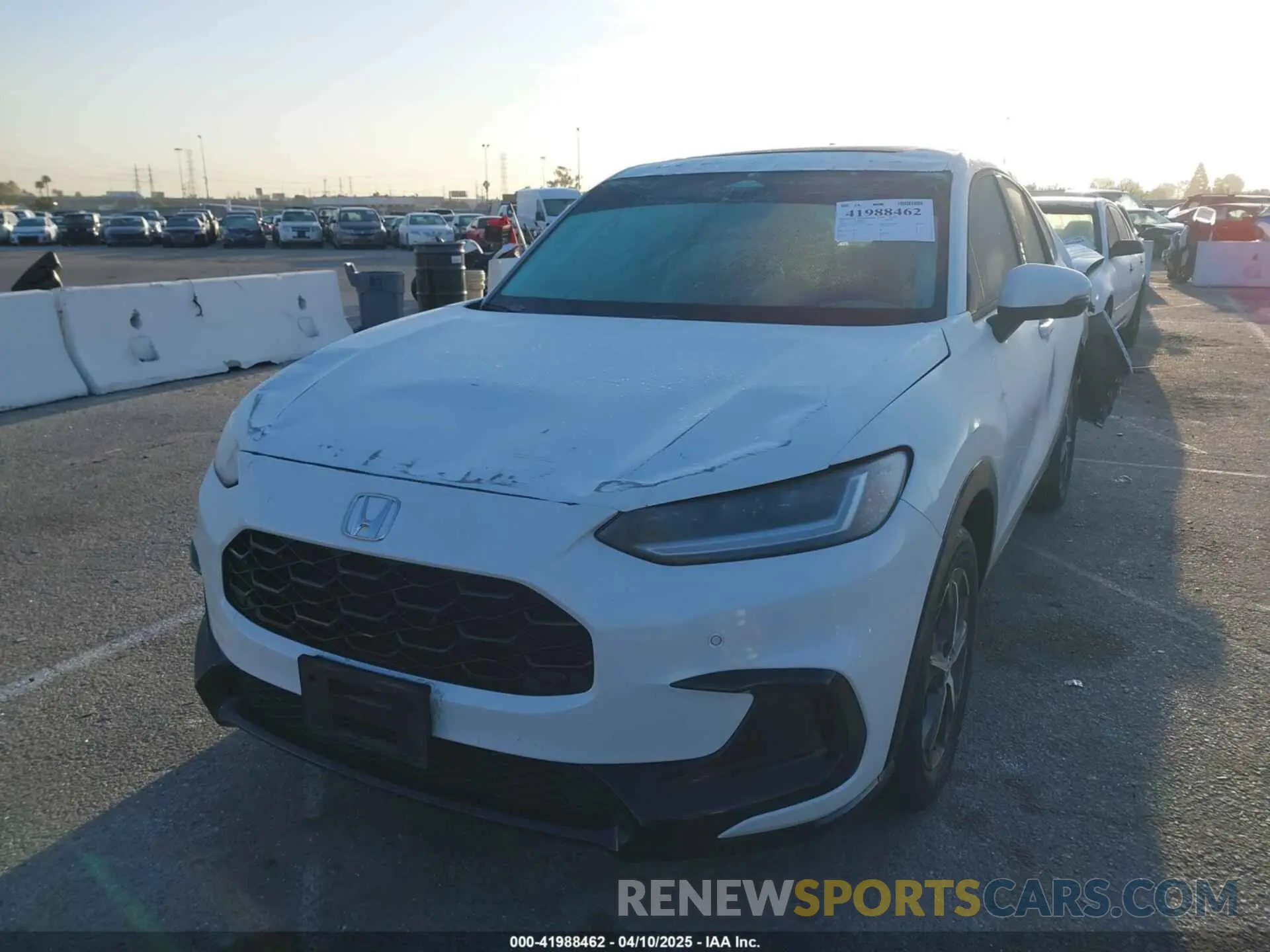 2 fotografías del automóvil dañado 3CZRZ1H71PM706111 HONDA HR-V 2023