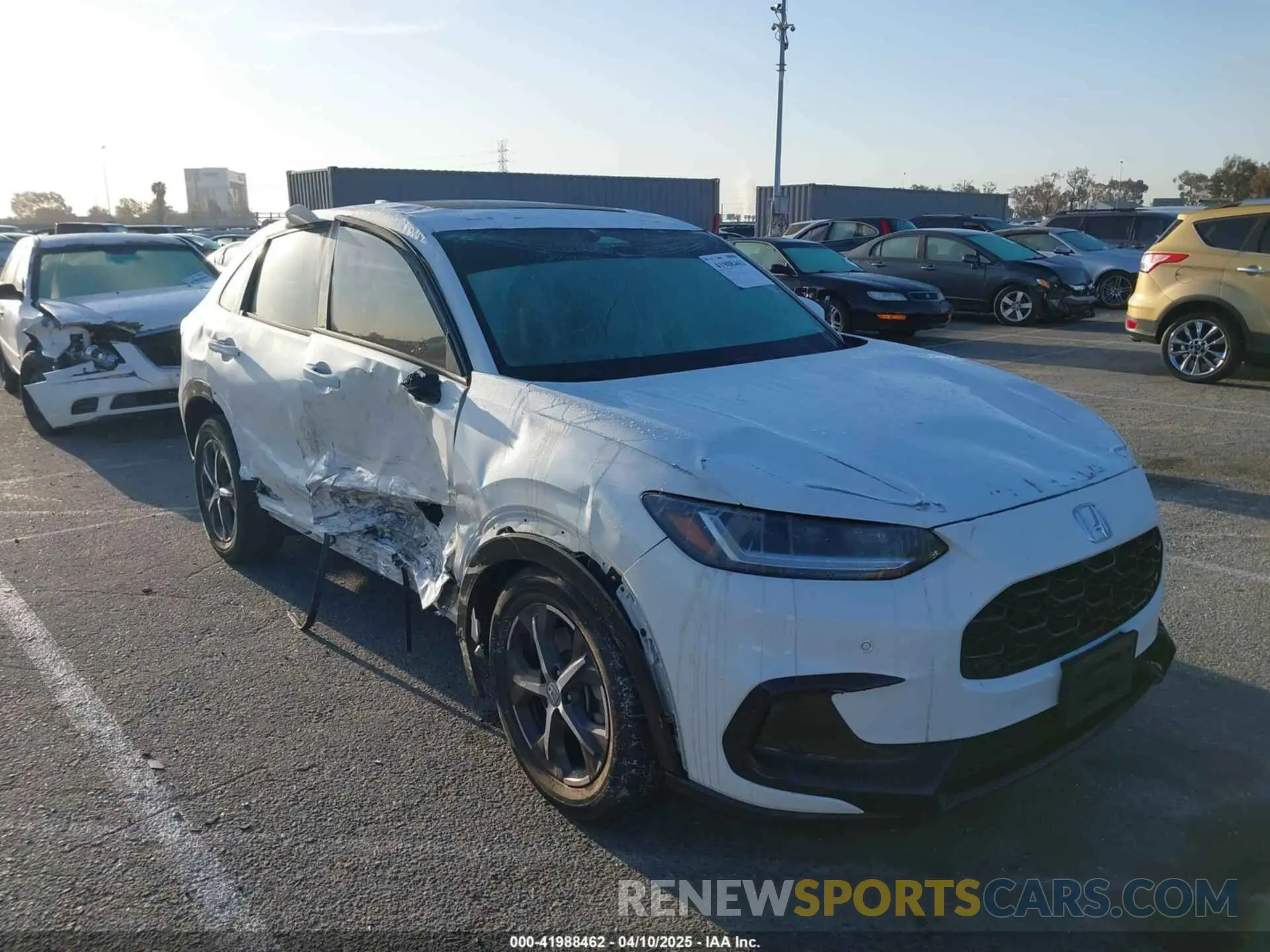 6 fotografías del automóvil dañado 3CZRZ1H71PM706111 HONDA HR-V 2023