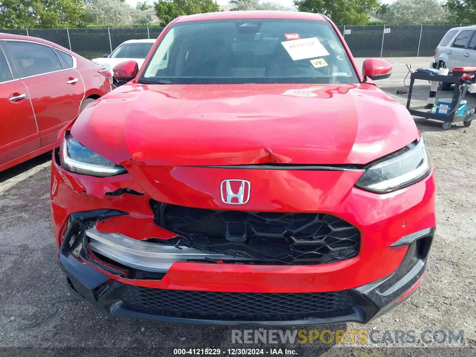 12 fotografías del automóvil dañado 3CZRZ1H71PM717934 HONDA HR-V 2023