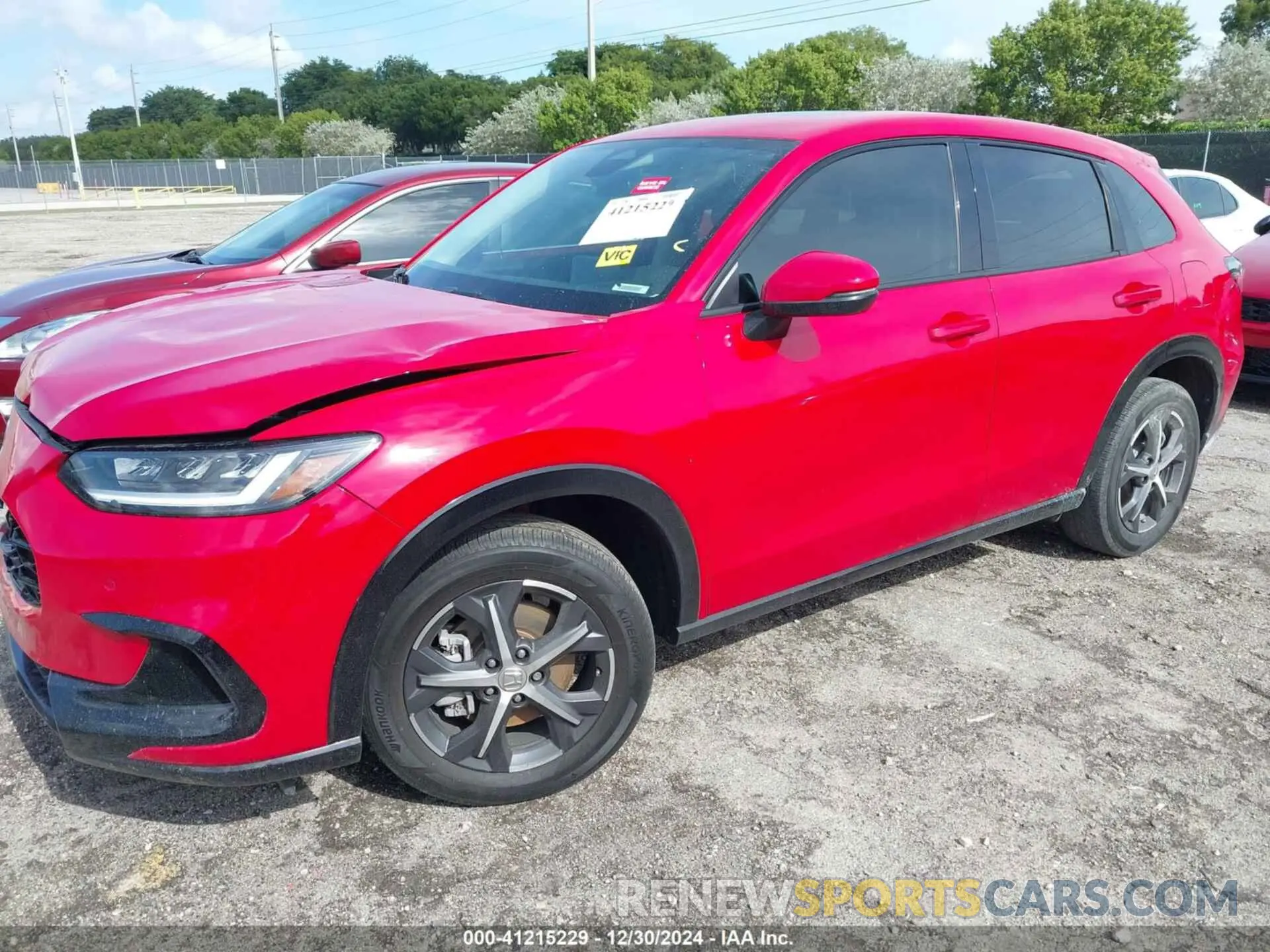 2 fotografías del automóvil dañado 3CZRZ1H71PM717934 HONDA HR-V 2023