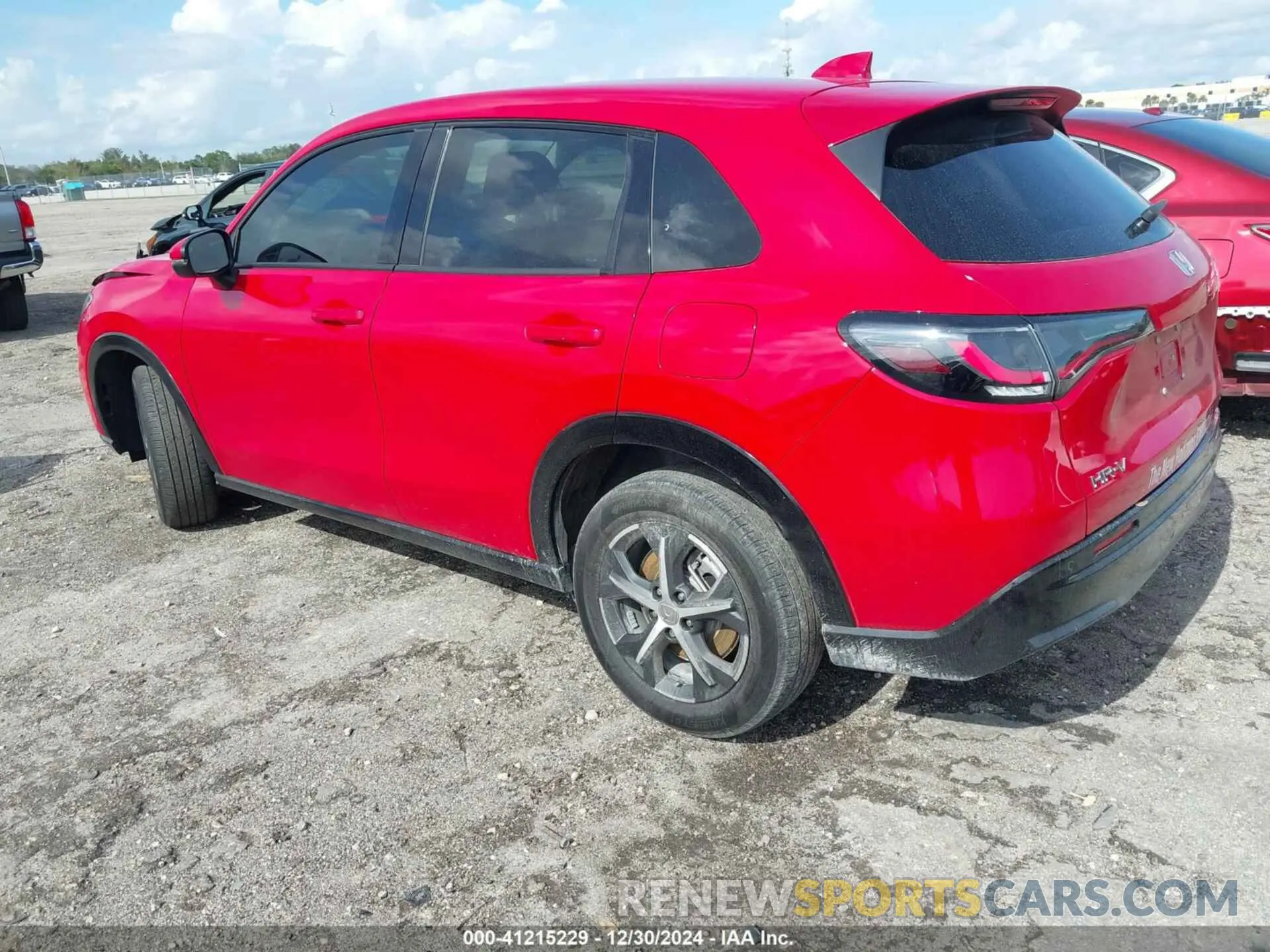 3 fotografías del automóvil dañado 3CZRZ1H71PM717934 HONDA HR-V 2023