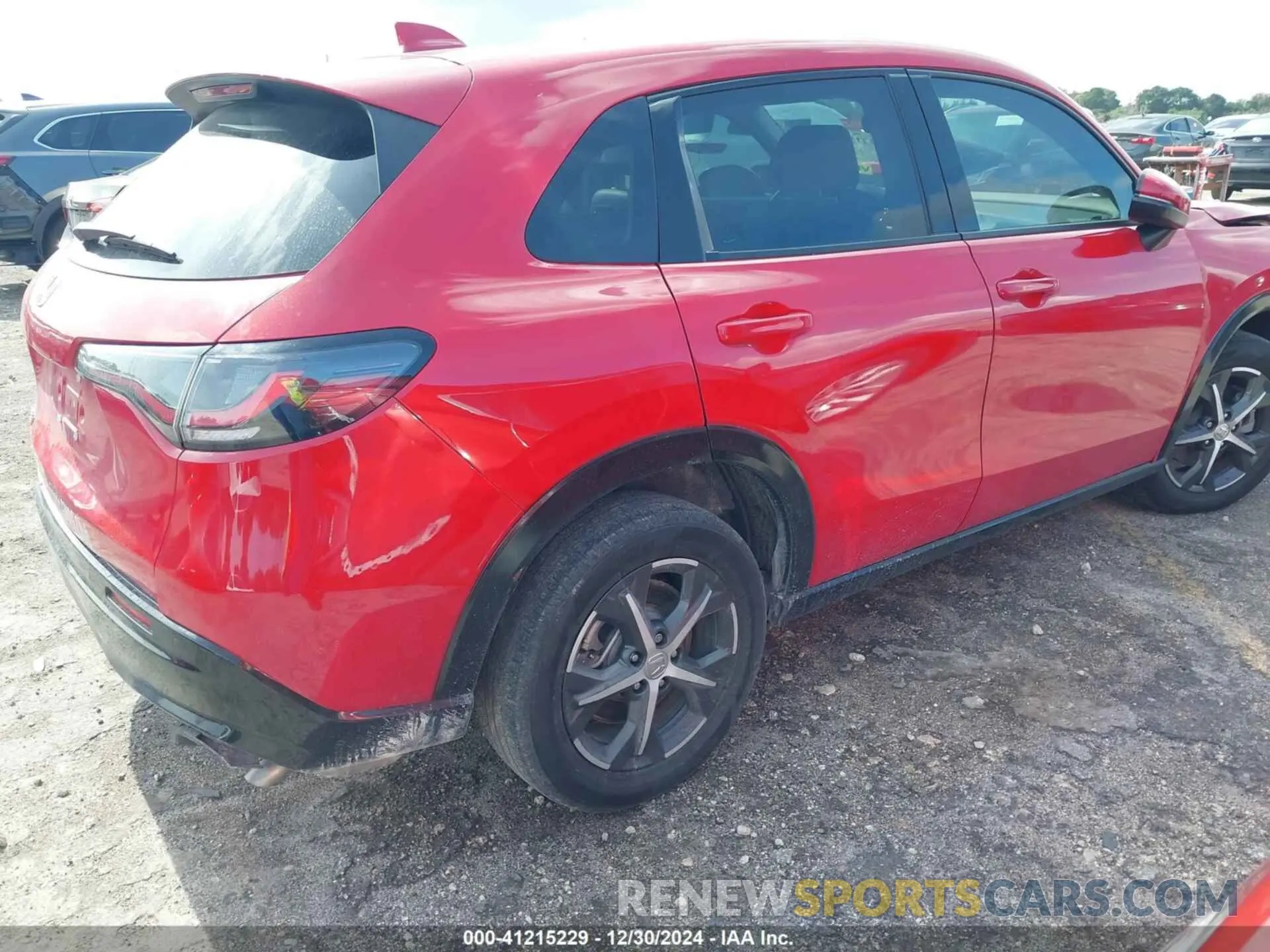 4 fotografías del automóvil dañado 3CZRZ1H71PM717934 HONDA HR-V 2023