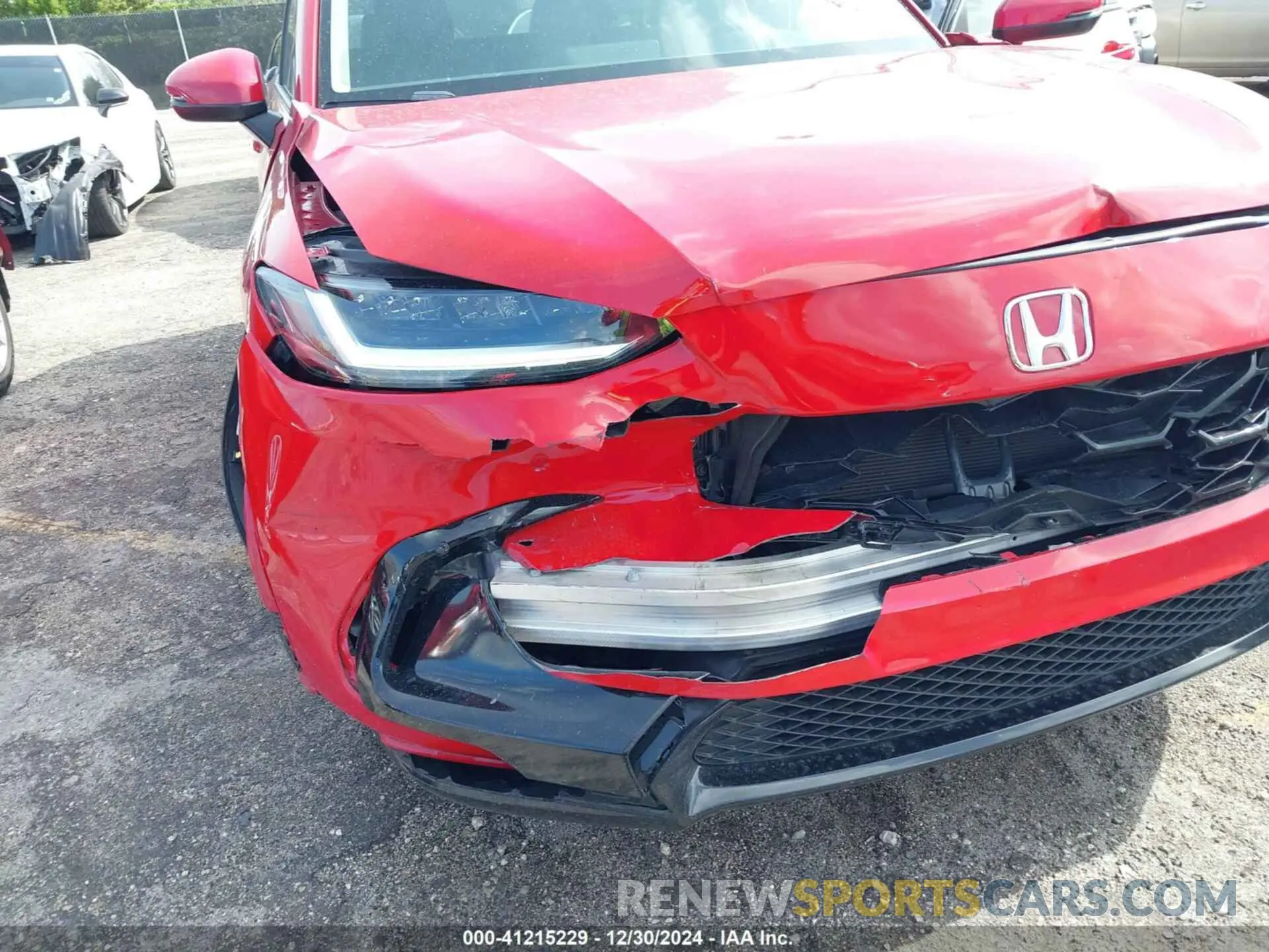 6 fotografías del automóvil dañado 3CZRZ1H71PM717934 HONDA HR-V 2023