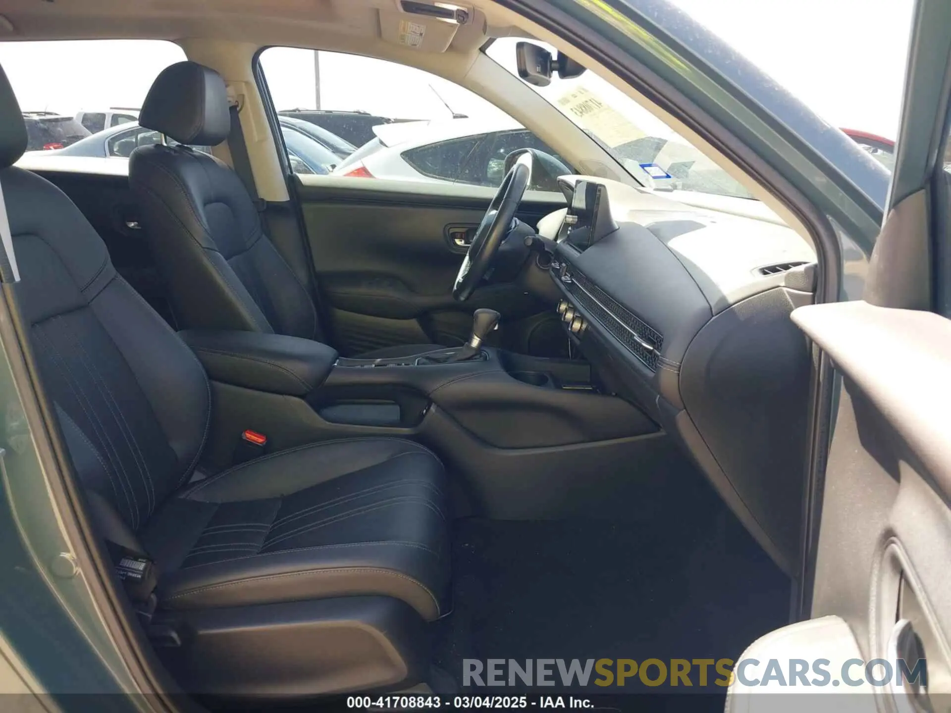 5 fotografías del automóvil dañado 3CZRZ1H73PM707227 HONDA HR-V 2023