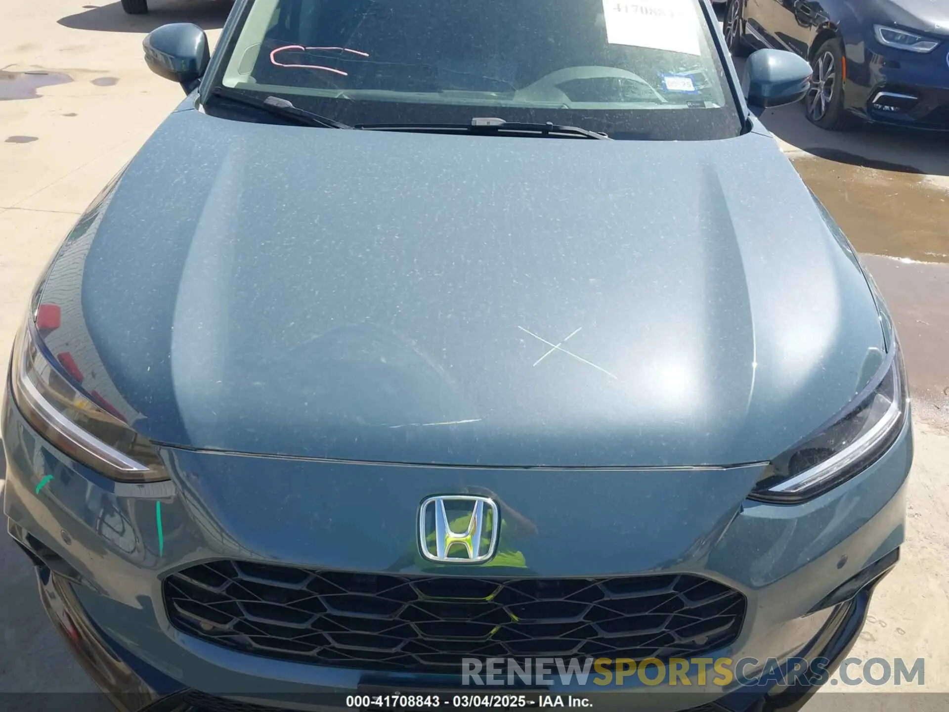6 fotografías del automóvil dañado 3CZRZ1H73PM707227 HONDA HR-V 2023