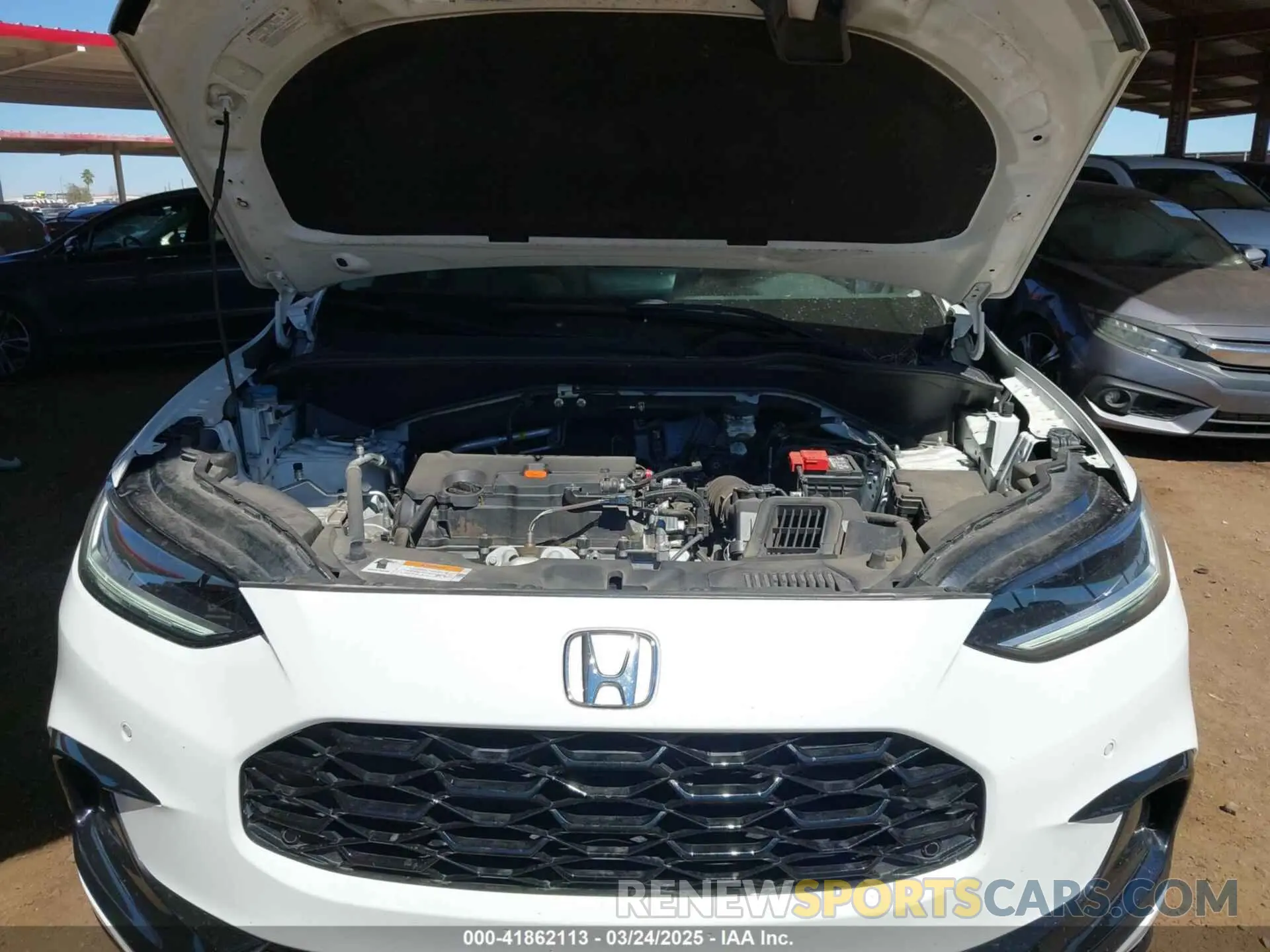 10 fotografías del automóvil dañado 3CZRZ1H73PM733021 HONDA HR-V 2023