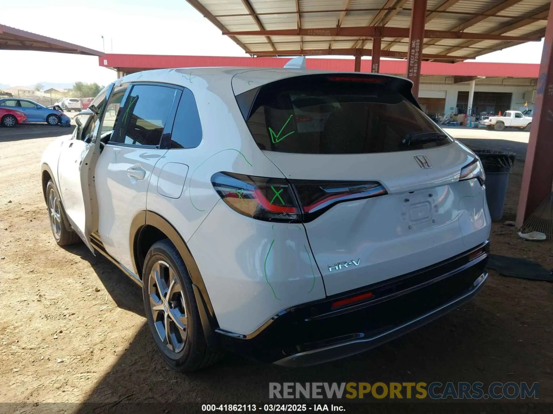 3 fotografías del automóvil dañado 3CZRZ1H73PM733021 HONDA HR-V 2023