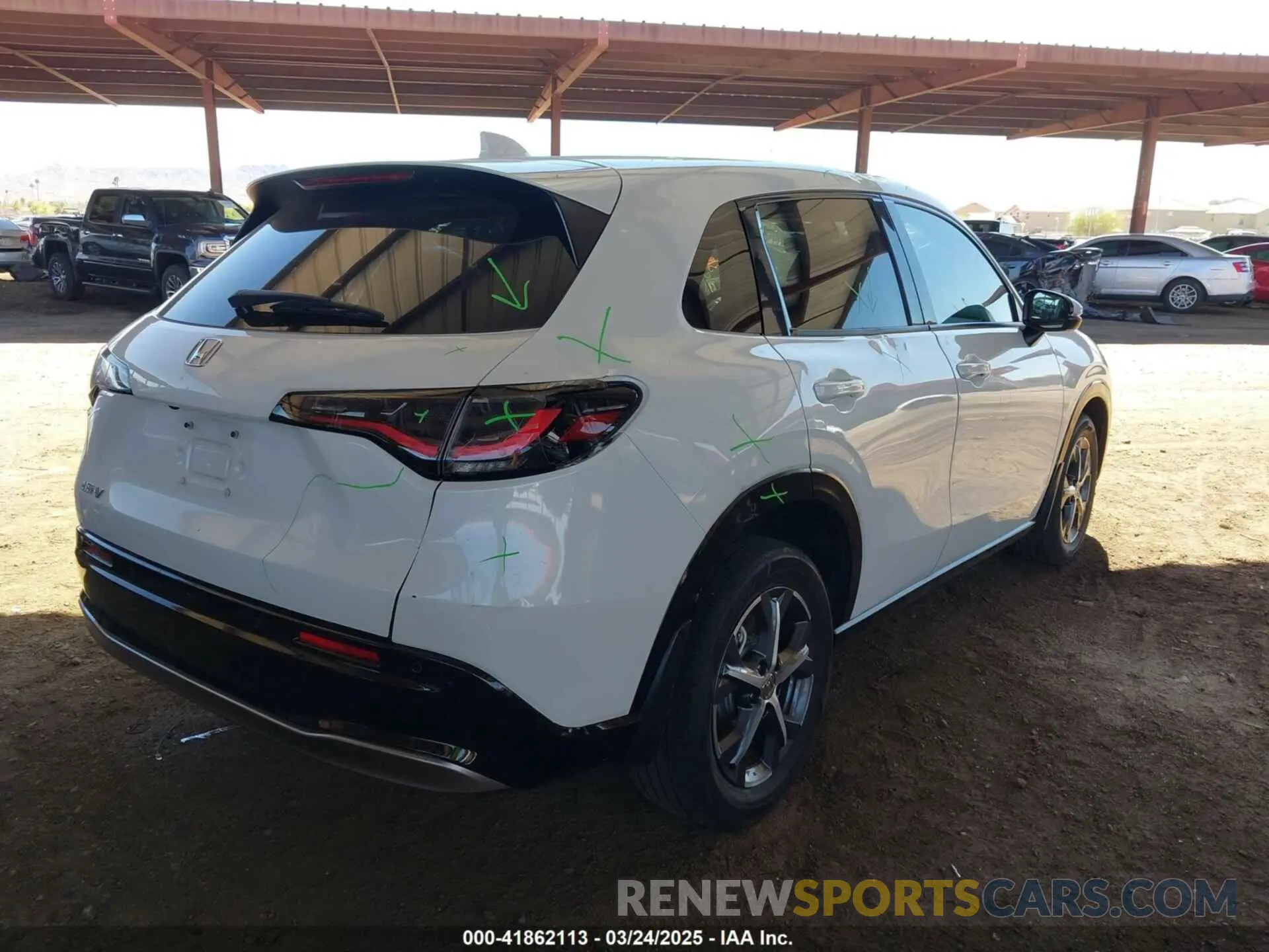 4 fotografías del automóvil dañado 3CZRZ1H73PM733021 HONDA HR-V 2023