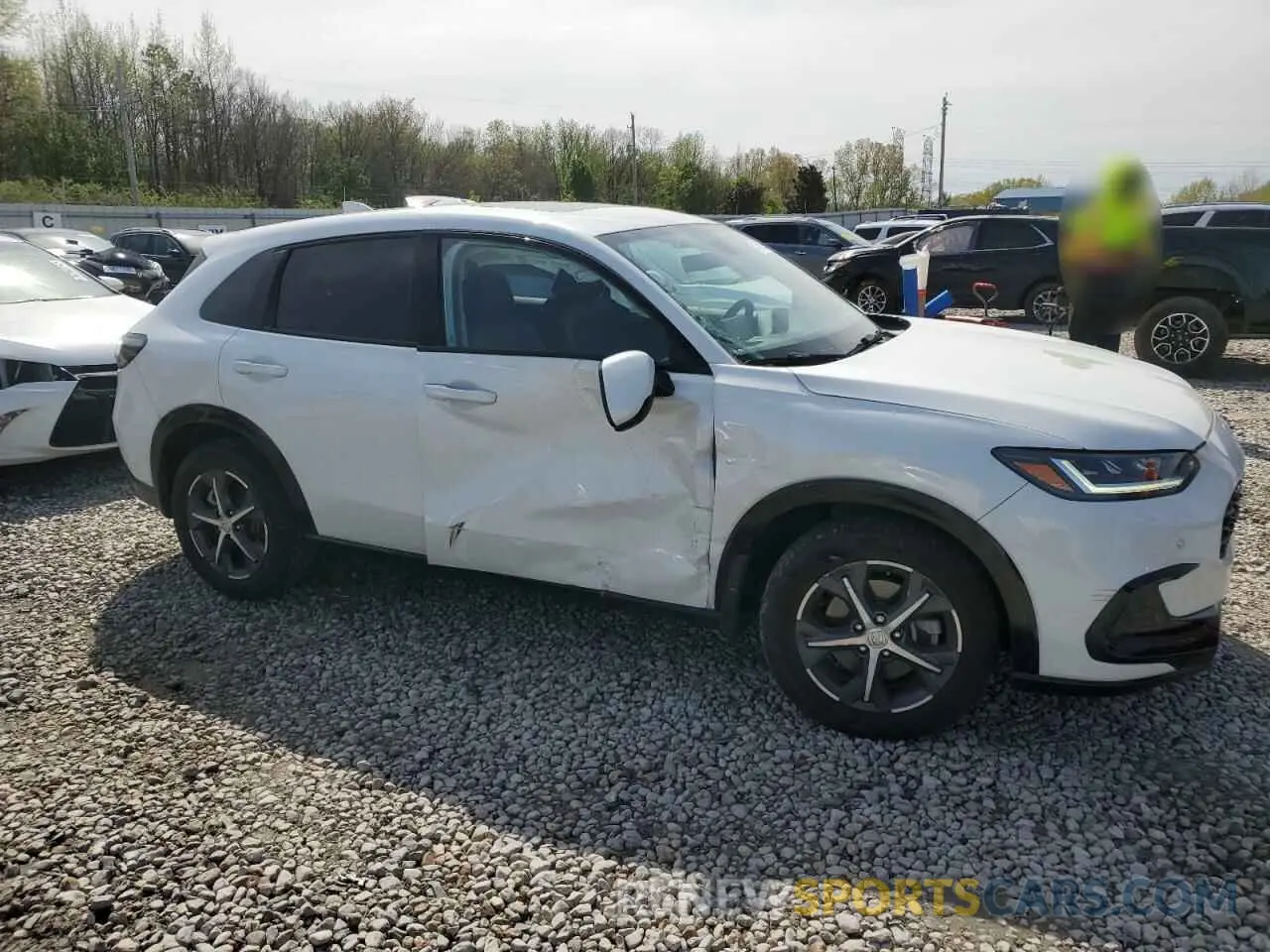 4 fotografías del automóvil dañado 3CZRZ1H75PM705933 HONDA HR-V 2023