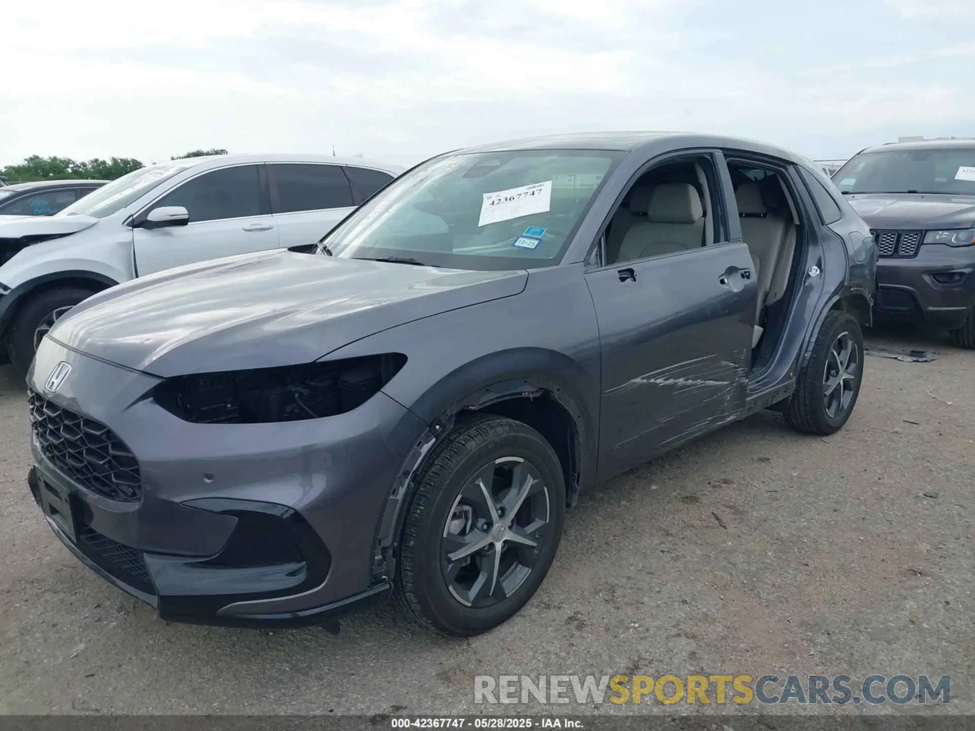 6 fotografías del automóvil dañado 3CZRZ1H77PM714343 HONDA HR-V 2023