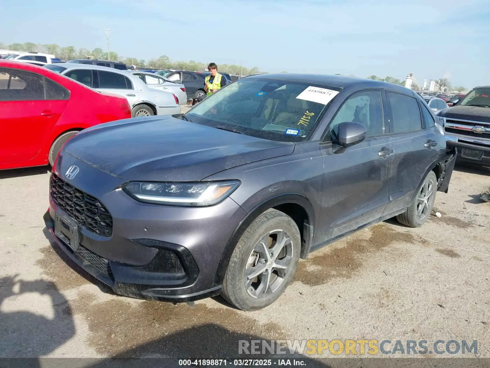2 fotografías del automóvil dañado 3CZRZ1H78PM711516 HONDA HR-V 2023