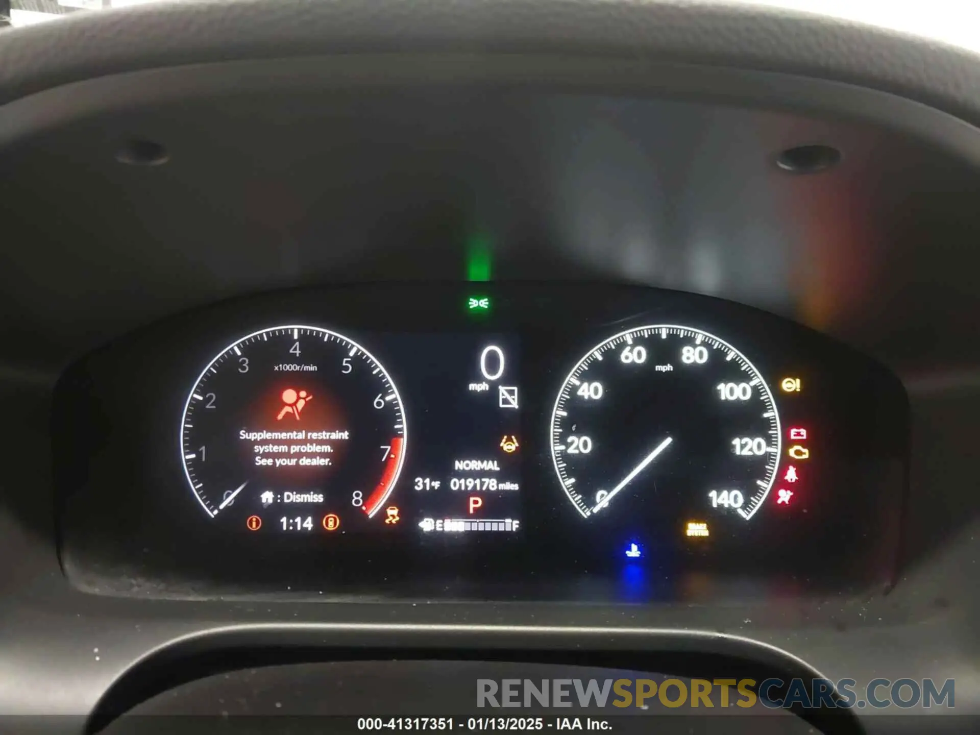 7 fotografías del automóvil dañado 3CZRZ2H31PM741766 HONDA HR-V 2023
