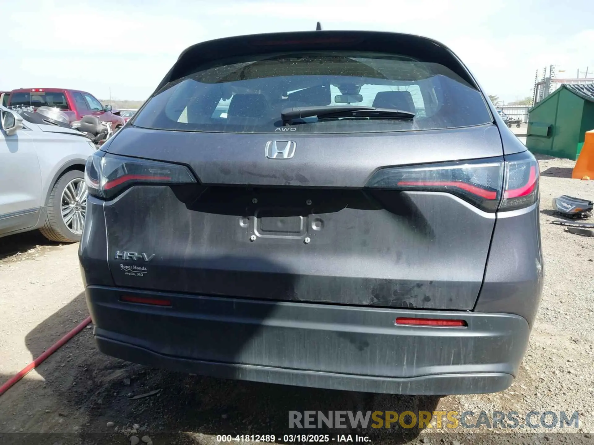 17 fotografías del automóvil dañado 3CZRZ2H33PM747844 HONDA HR-V 2023