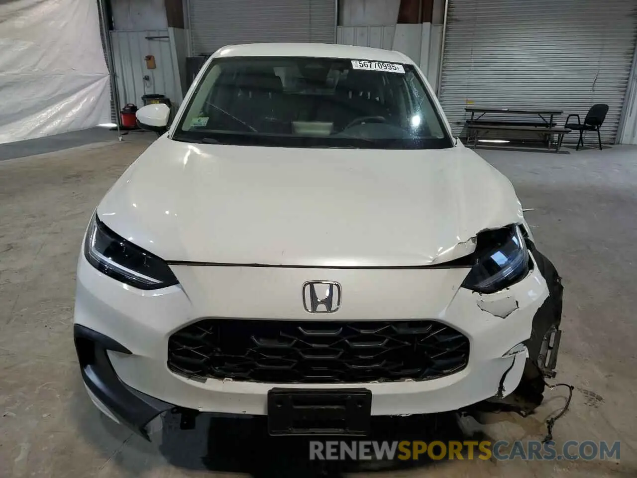 5 fotografías del automóvil dañado 3CZRZ2H34PM748484 HONDA HR-V 2023