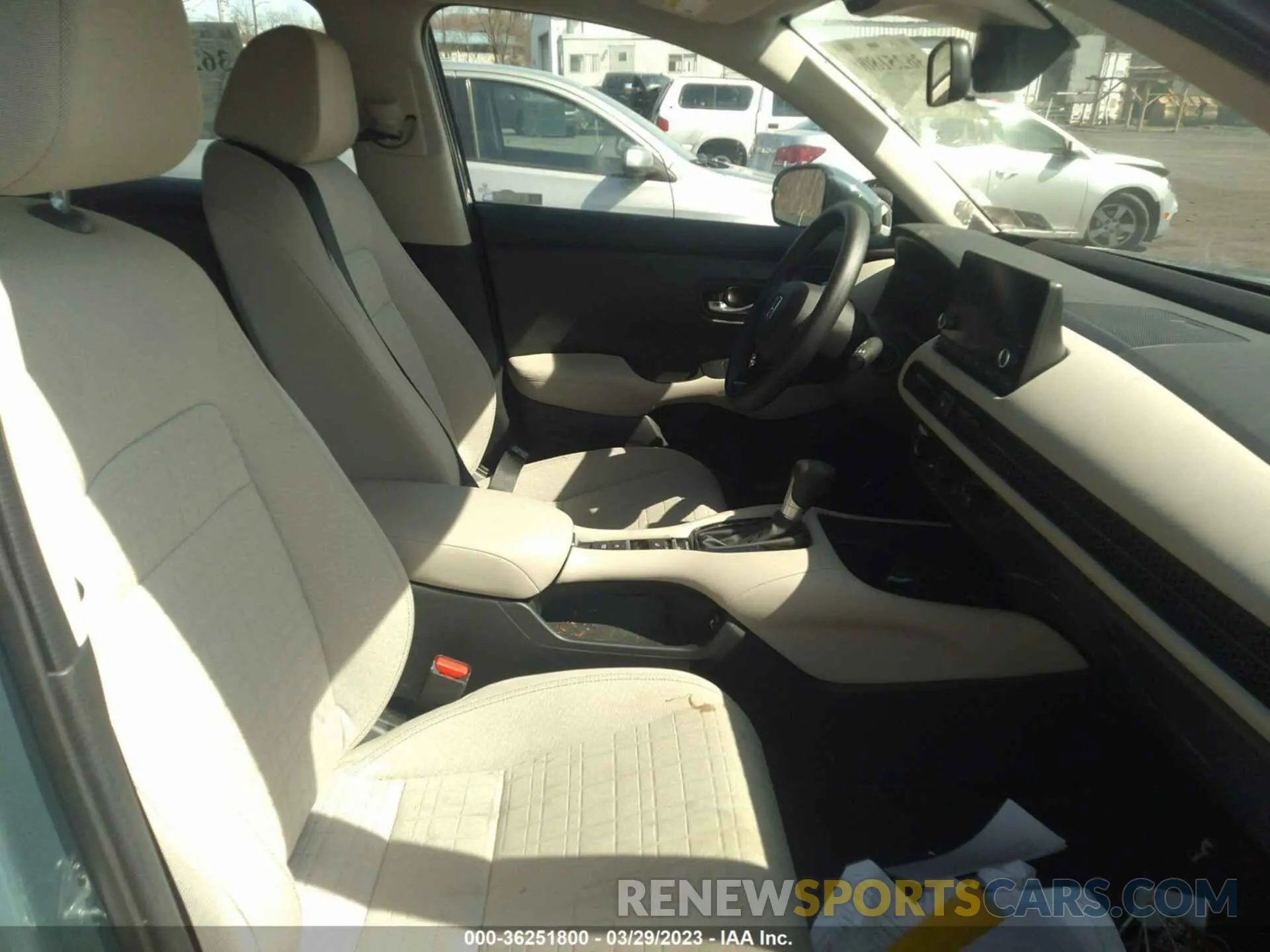 5 fotografías del automóvil dañado 3CZRZ2H35PM724243 HONDA HR-V 2023