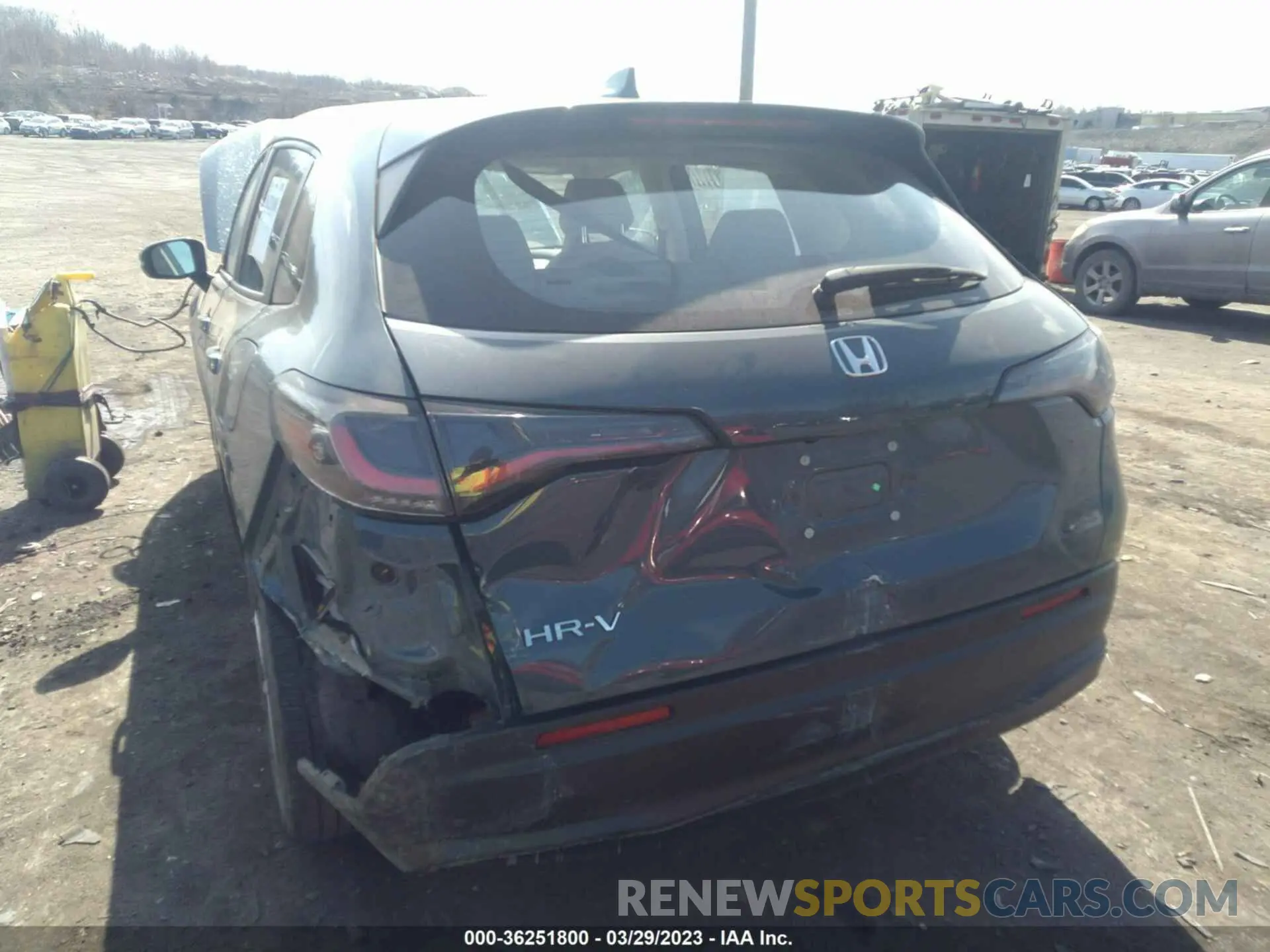 6 fotografías del automóvil dañado 3CZRZ2H35PM724243 HONDA HR-V 2023