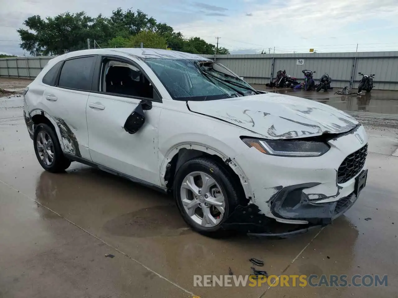 4 fotografías del automóvil dañado 3CZRZ2H35PM741205 HONDA HR-V 2023