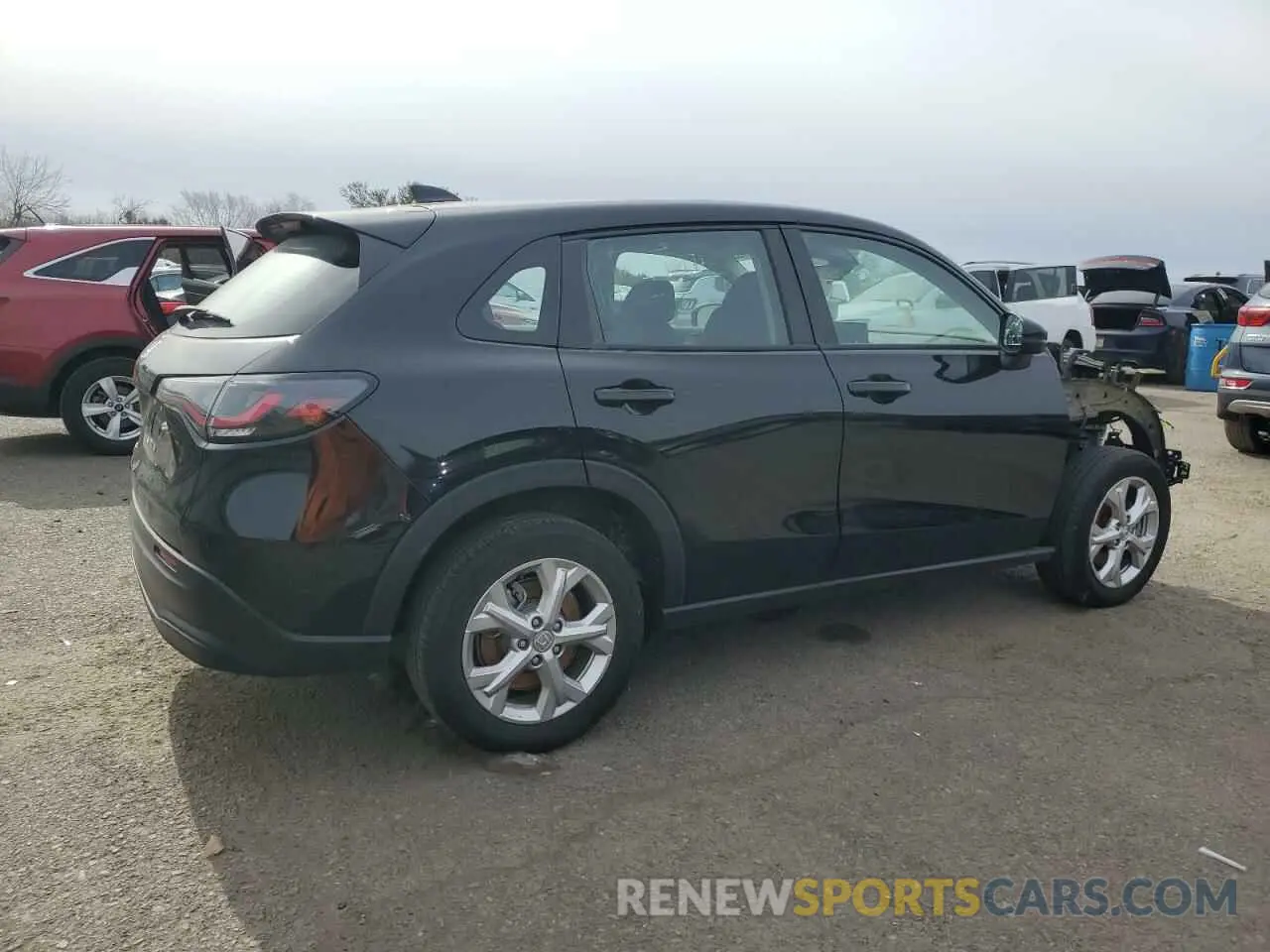 3 fotografías del automóvil dañado 3CZRZ2H36PM740290 HONDA HR-V 2023