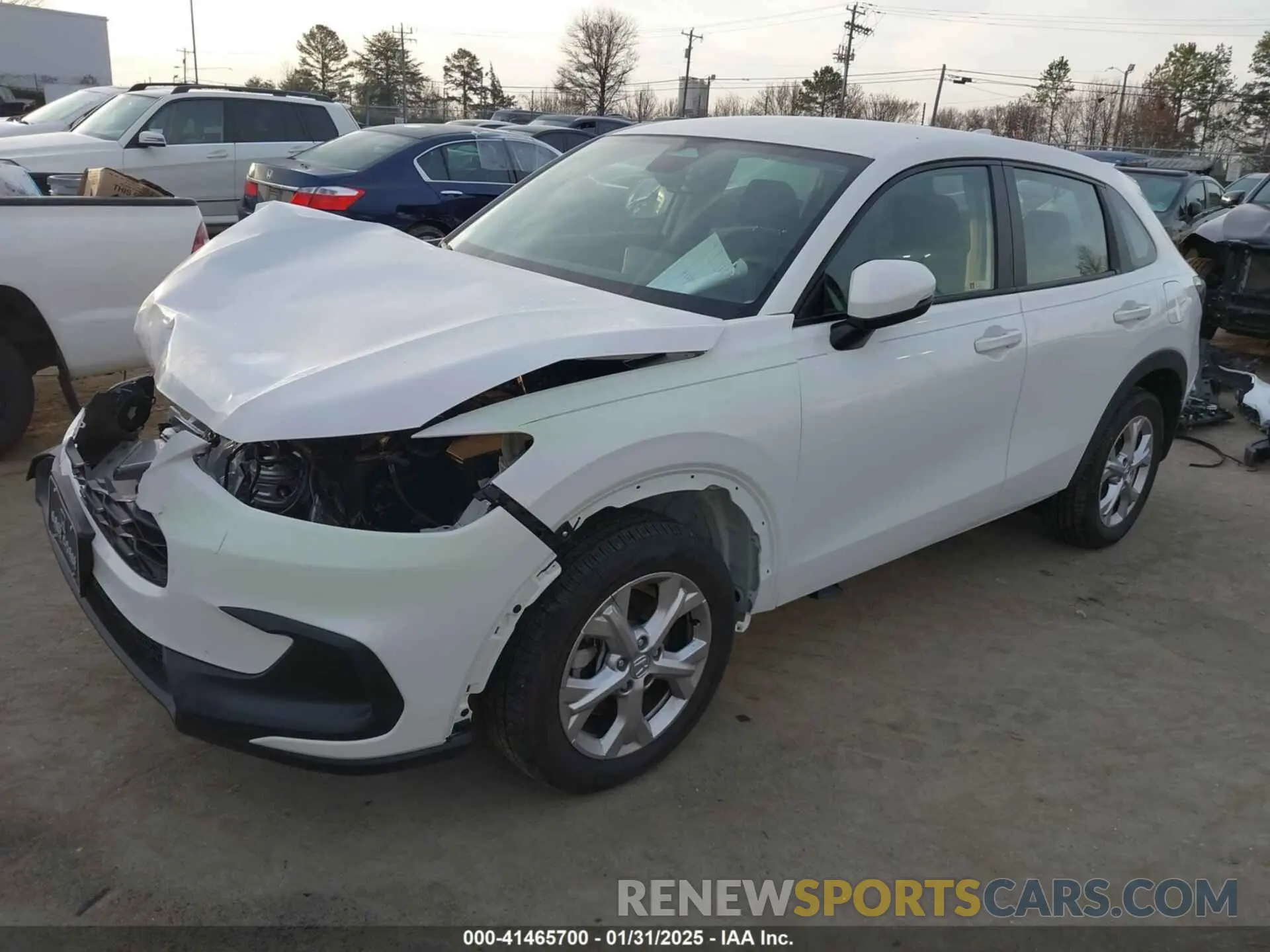 2 fotografías del automóvil dañado 3CZRZ2H36PM742038 HONDA HR-V 2023