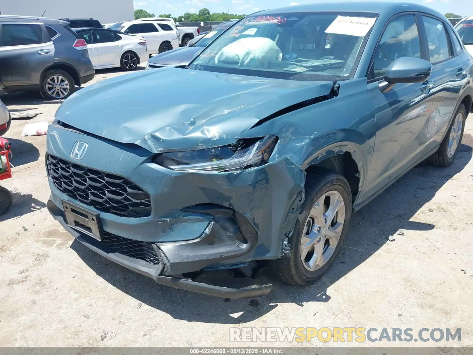 6 fotografías del automóvil dañado 3CZRZ2H36PM742623 HONDA HR-V 2023