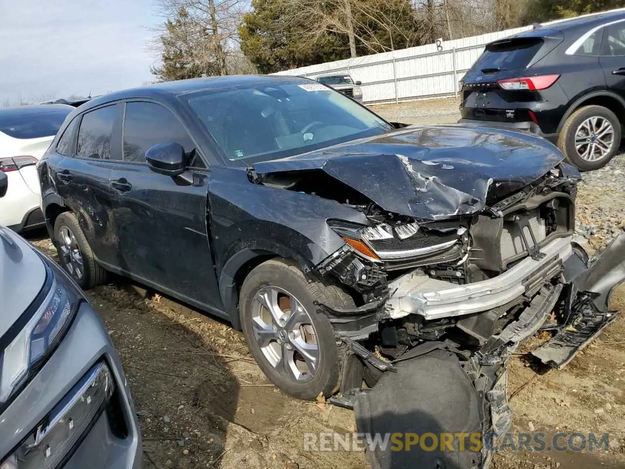 4 fotografías del automóvil dañado 3CZRZ2H38PM708599 HONDA HR-V 2023