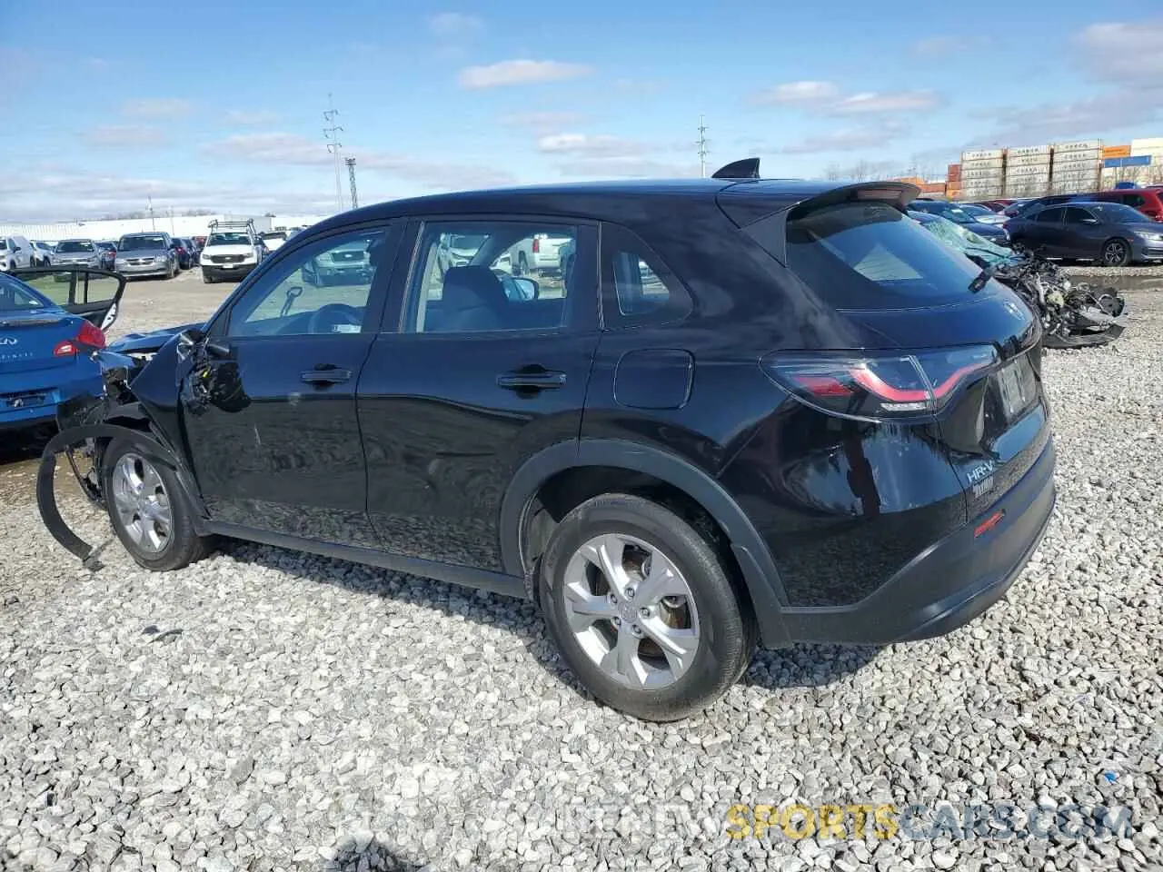 2 fotografías del automóvil dañado 3CZRZ2H38PM739111 HONDA HR-V 2023