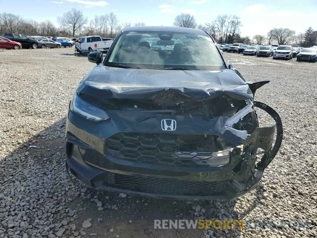 5 fotografías del automóvil dañado 3CZRZ2H38PM739111 HONDA HR-V 2023