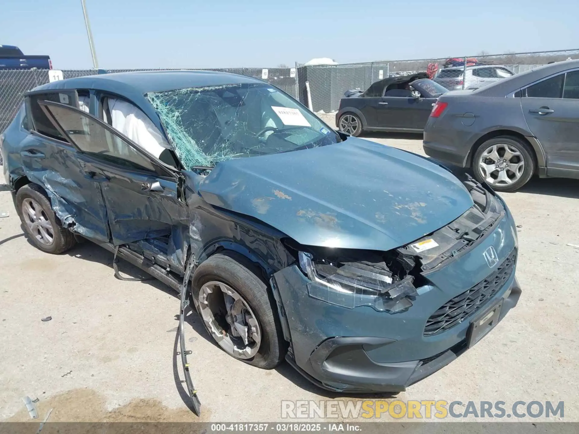 1 fotografías del automóvil dañado 3CZRZ2H39PM726982 HONDA HR-V 2023